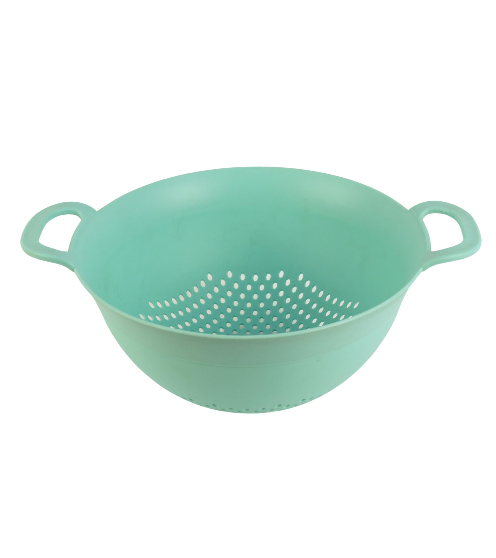 Premsons® Multifunctional Water Strainer & Washer Bowl - Round Medium Bowl with Double Side Handle - Rice, Vegetable & Fruit Washing Bowl for Kitchen, Home