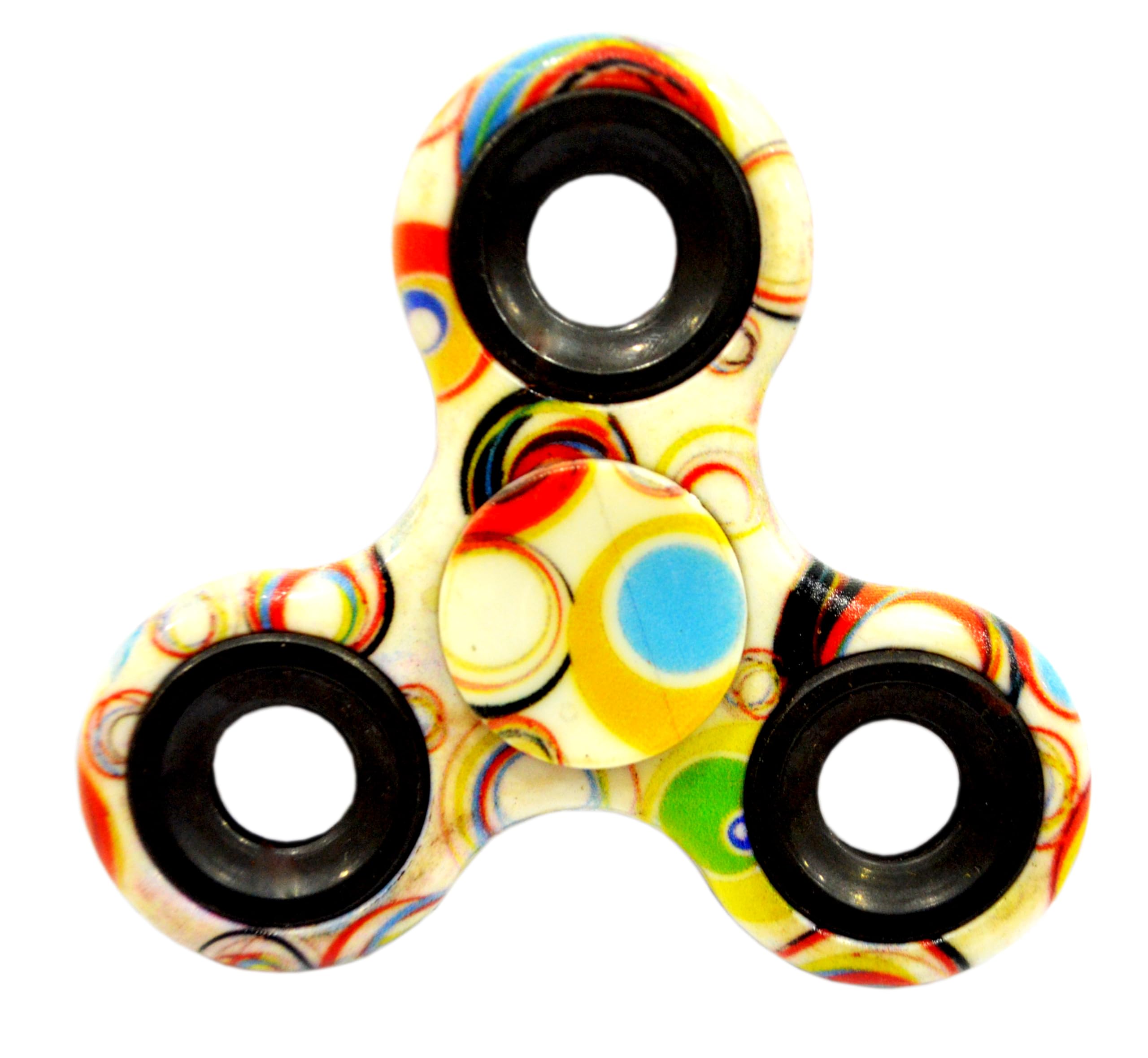 Premsons® Hand Spinner Desk Toy - High Speed Smooth Finger Spin Sensory Fidget Stress Relief Game Play for Kids & Adults - Birthday Party Gift - Single Bearing - Multicolor