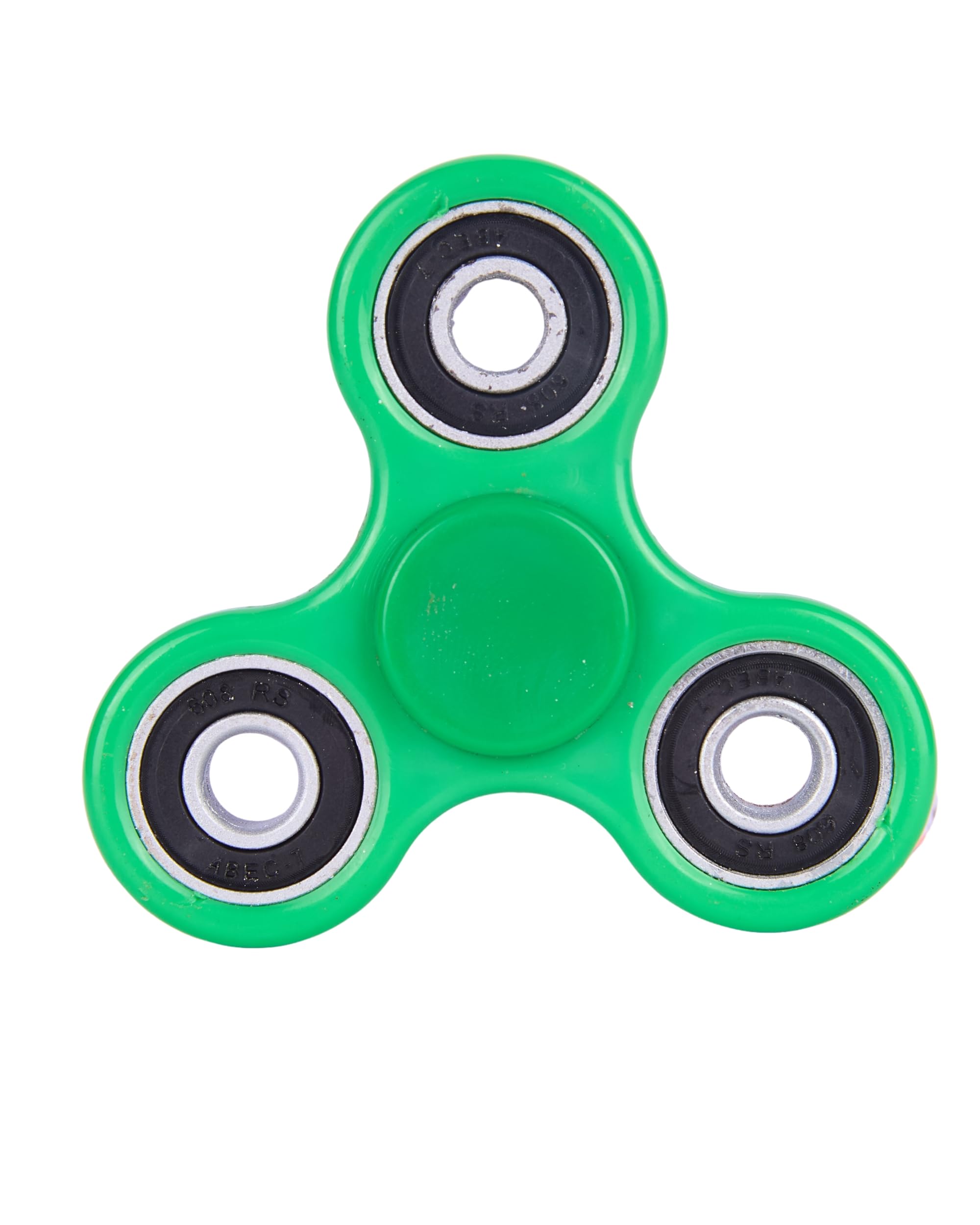 Premsons® Hand Spinner Desk Toy - High Speed Smooth Finger Spin Sensory Fidget Stress Relief Game Play for Kids & Adults - Birthday Party Gift - Four Bearing - Green+ Black Bearing