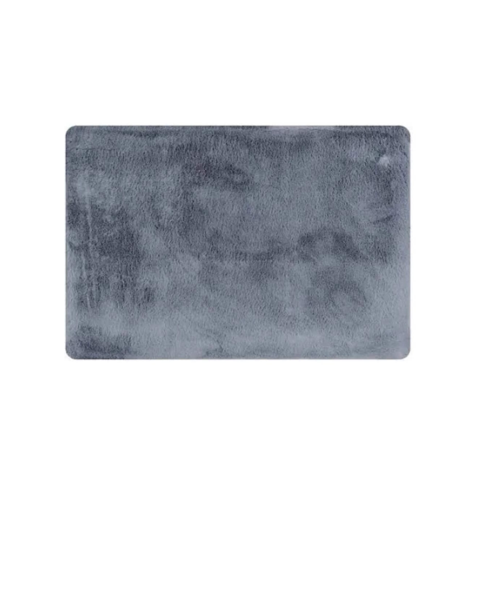 Premsons® Super Soft Anti-Skid Bath Mat – Ultra Absorbent & Plush Rectangular Rug for Bathroom, Quick-Dry, Machine Washable, Comfortable & Durable (40x60 cm, Grey)