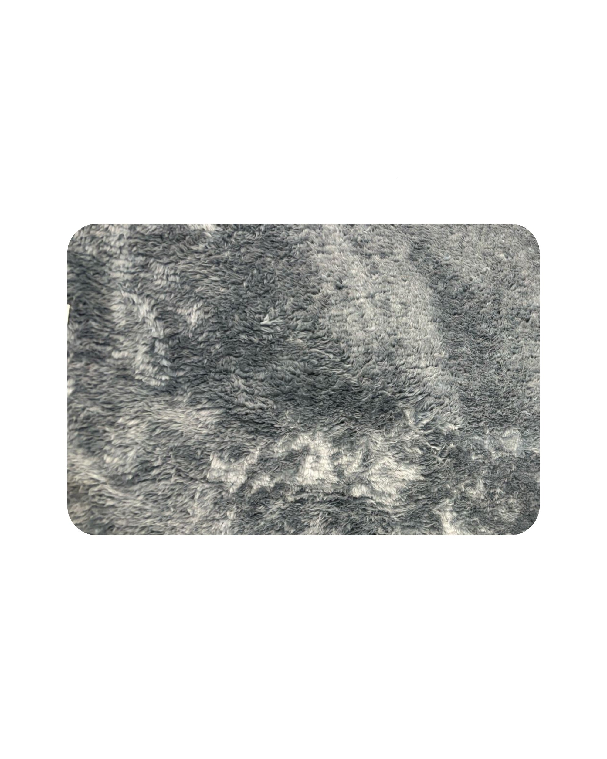 Premsons® Super Soft Anti-Skid Bath Mat – Ultra Absorbent & Plush Rectangular Rug for Bathroom, Quick-Dry, Machine Washable, Comfortable & Durable (40x60 cm, Silver Star)