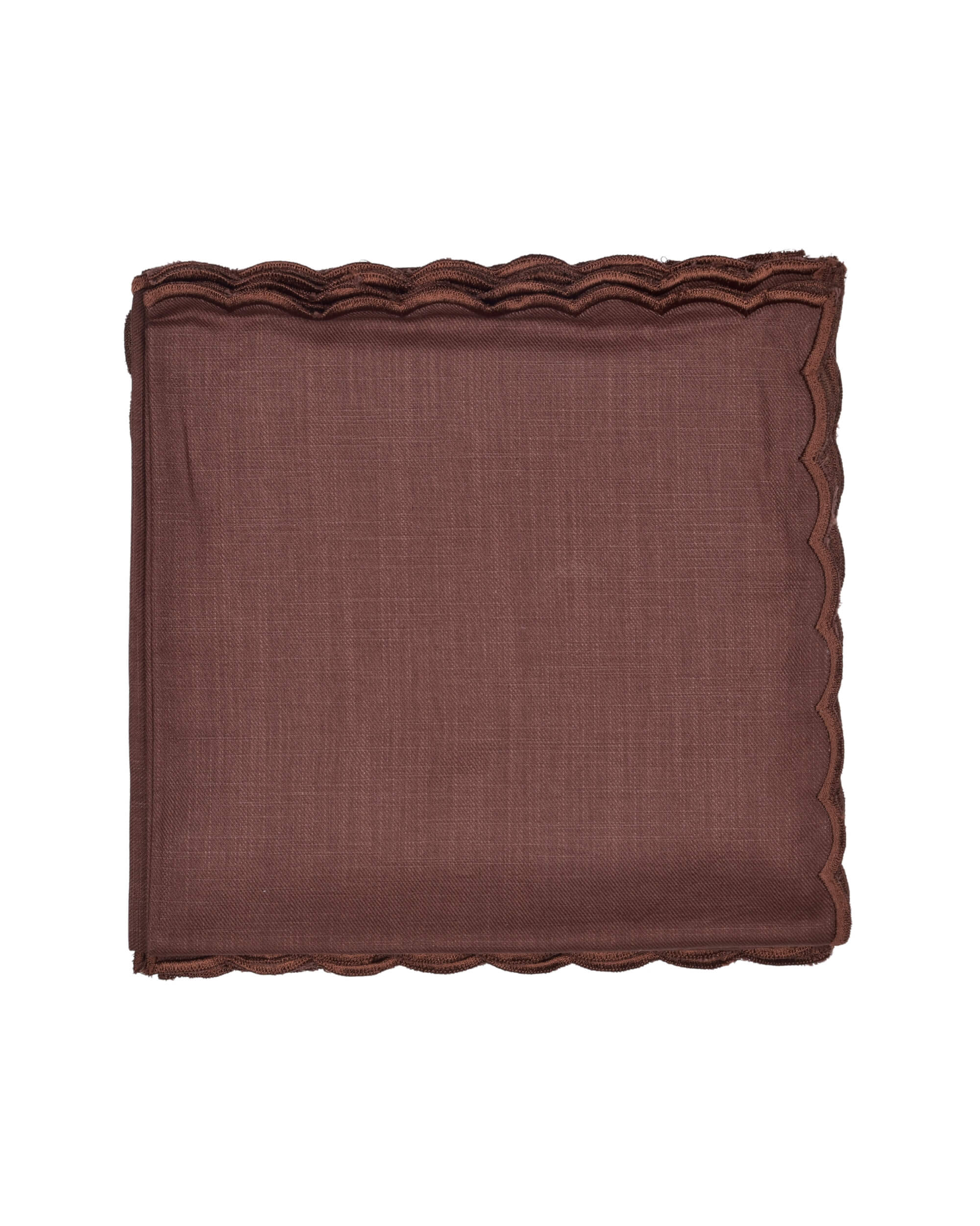 Premsons® Elegant Linen-Cotton Table Napkins – 16x16 Inch (Pack of 6) | Reusable & Machine Washable | Ideal for Dining, Parties, Weddings, Restaurants & Hotels -Chocolate Brown