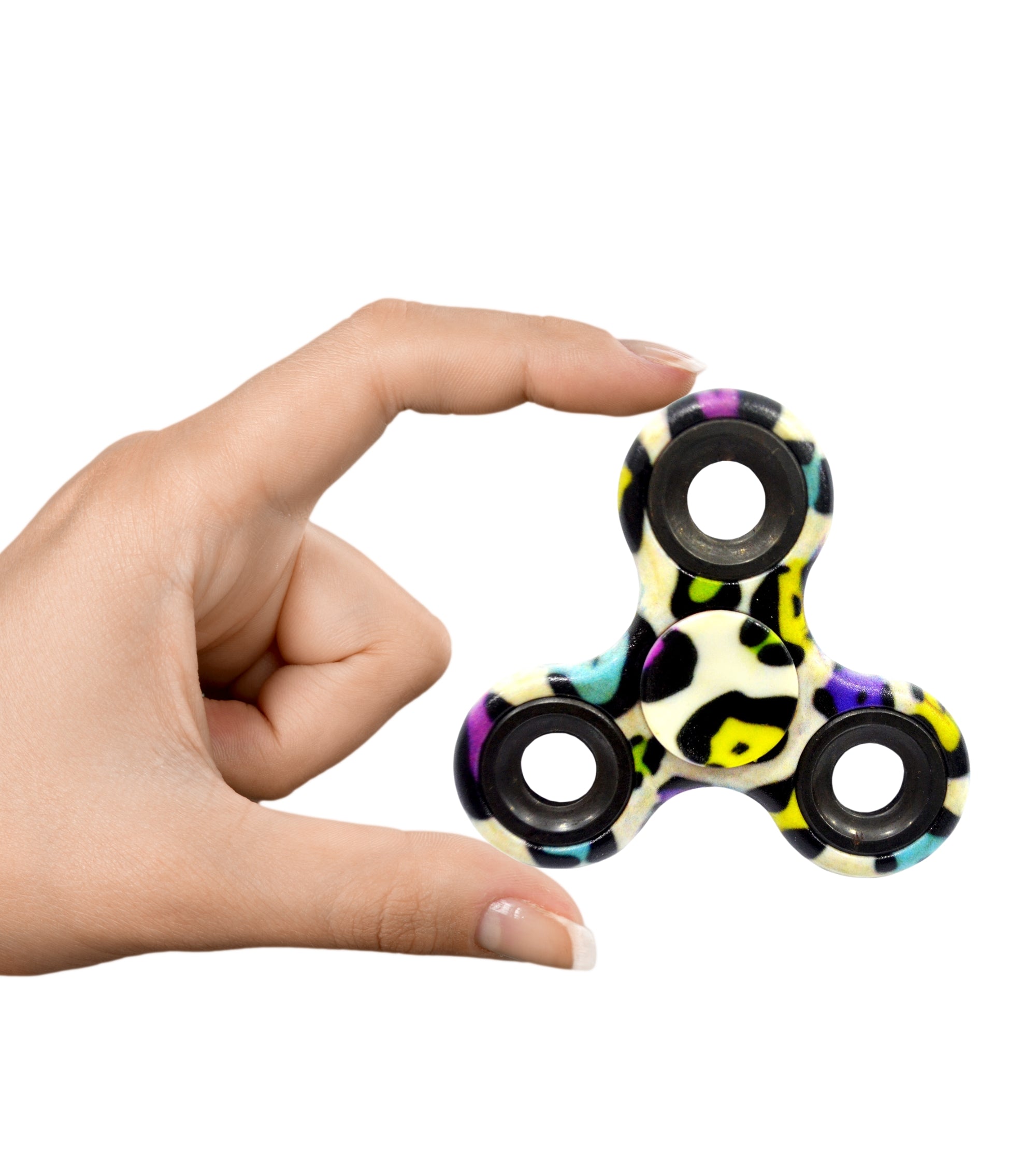 Premsons® Hand Spinner Desk Toy - High Speed Smooth Finger Spin Sensory Fidget Stress Relief Game Play for Kids & Adults - Birthday Party Gift - Single Bearing - Blue