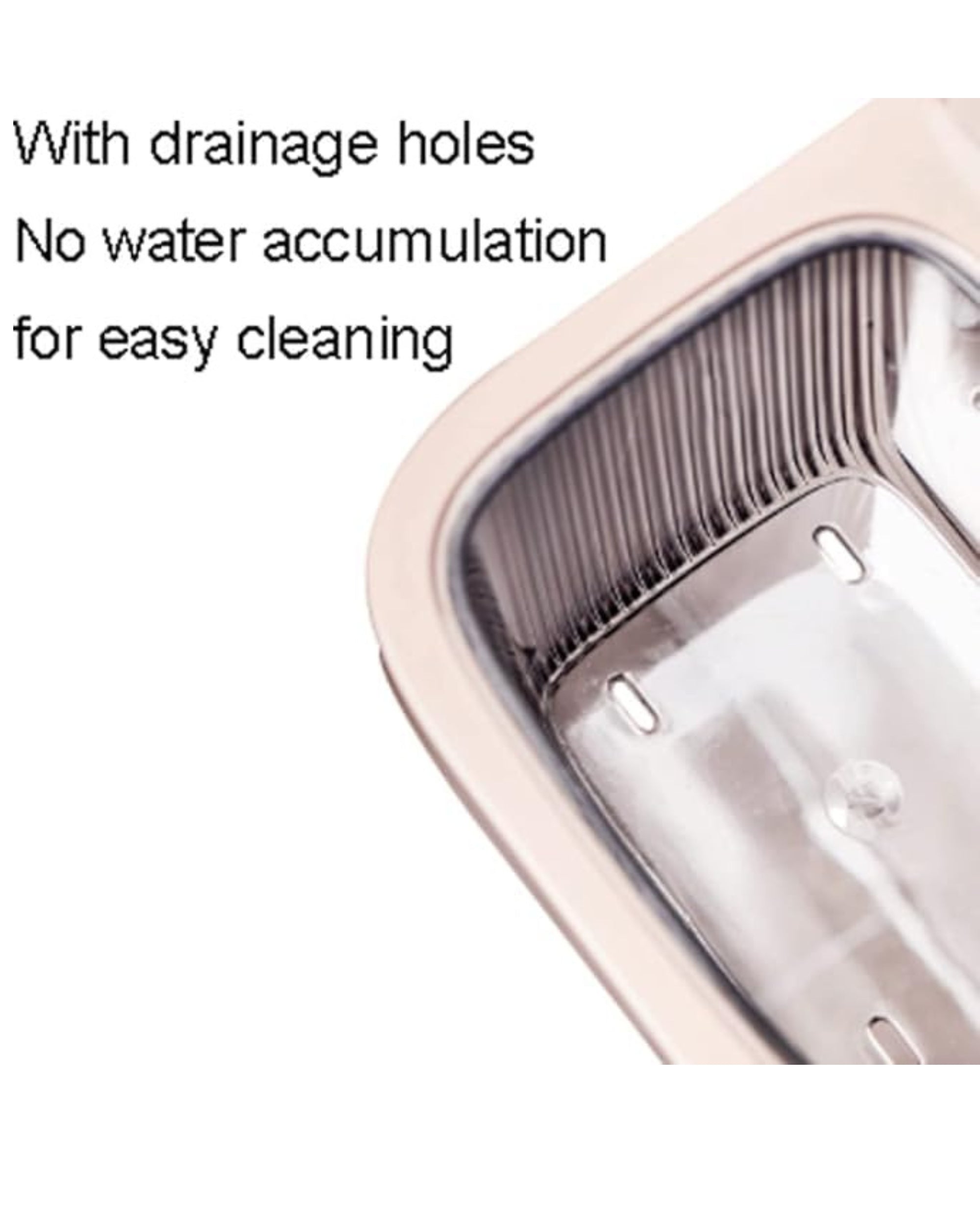 Premsons® Toilet Brush Holder Set | Strong Cleaning Bathroom Brush with Transparent Holder | Durable & Hygienic Toilet Cleaner Set