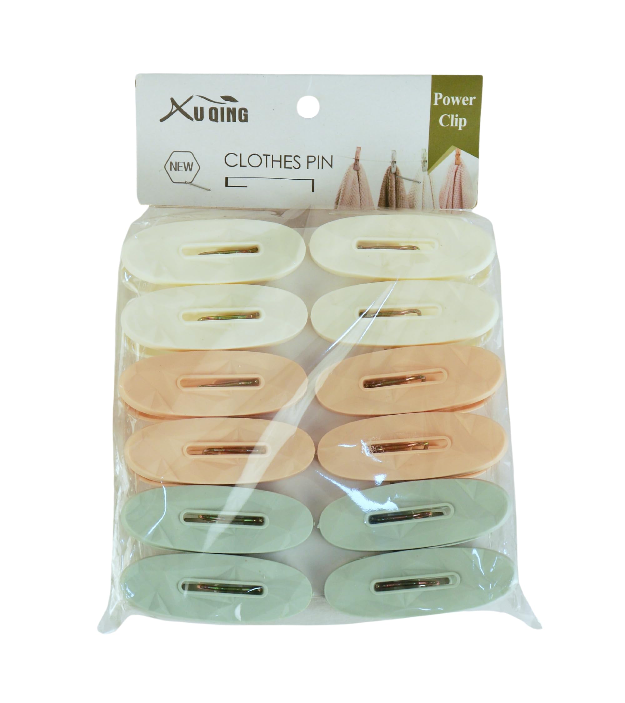 Premsons® Premium Clothes Pins – Strong & Durable Multipurpose Pegs for Drying, Hanging & Organizing – Reliable Indoor & Outdoor Use – Pack of 12