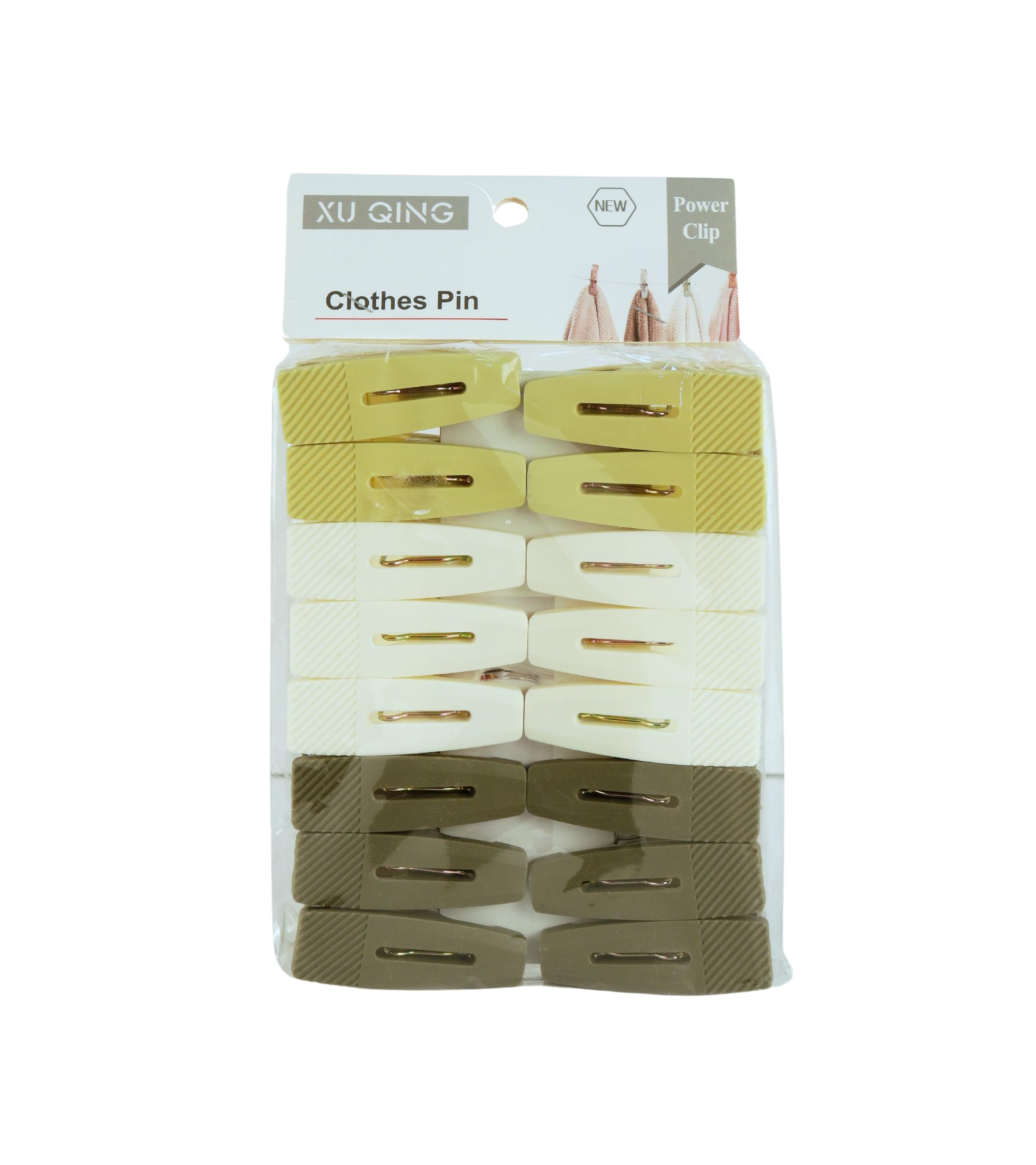 Premsons® Premium Clothes Pins – Strong & Durable Multipurpose Pegs for Drying, Hanging & Organizing – Reliable Indoor & Outdoor Use – Pack of 16