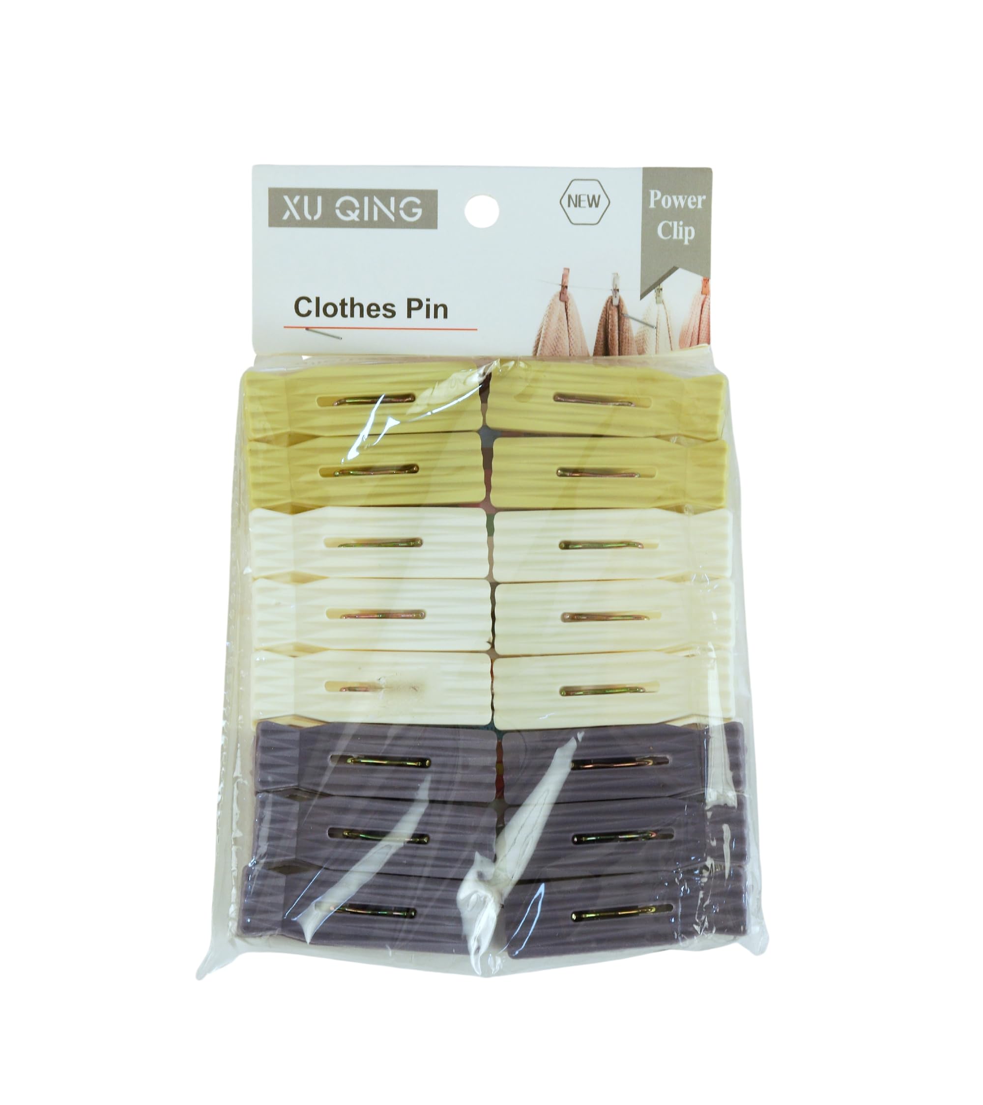 Premsons® Premium Clothes Pins – Strong & Durable Multipurpose Pegs for Drying, Hanging & Organizing – Reliable Indoor & Outdoor Use – Pack of 16