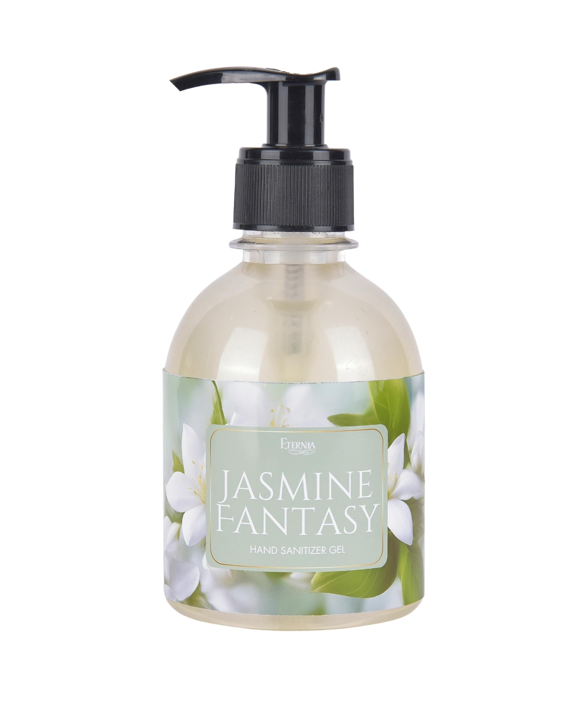 Eternia® Premium Hand Sanitizer Gel – 250ml Pump Dispenser | Advanced Germ Protection & Moisturizing Formula for Home, Hospital & Professional Use - Jasmine Fantasy Scent