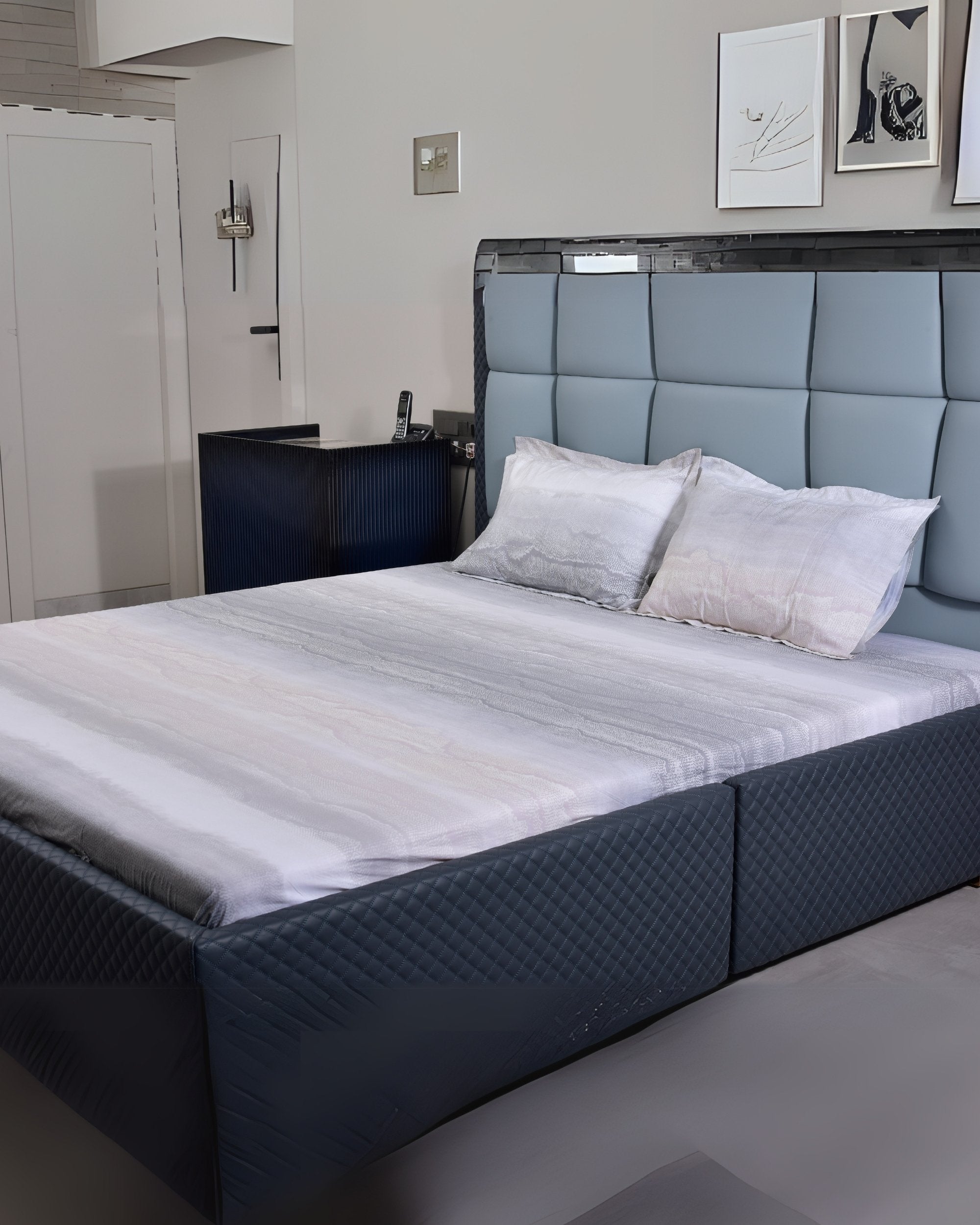 Premsons® Cotton Bed Sheet King Size Sheet with 2 Pillowcases – Premium Soft & Breathable Bedding for Full Size Beds – Luxury Bedroom Essentials - Multi