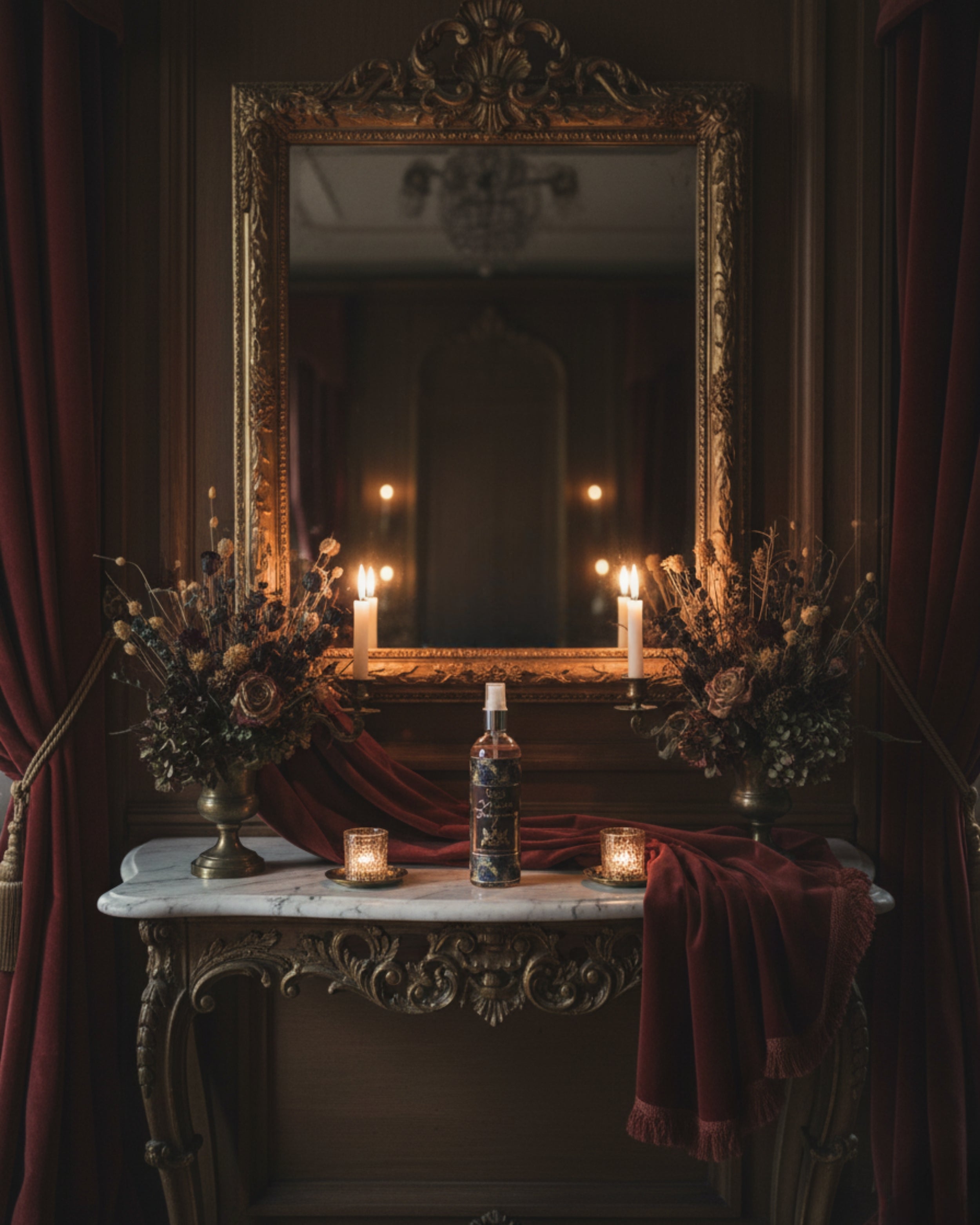 Eternia® Noble Burgundy Room Spray – Rich Oriental & Woody Aroma | Long-Lasting Premium Air Freshener for Home & Office – 200ml