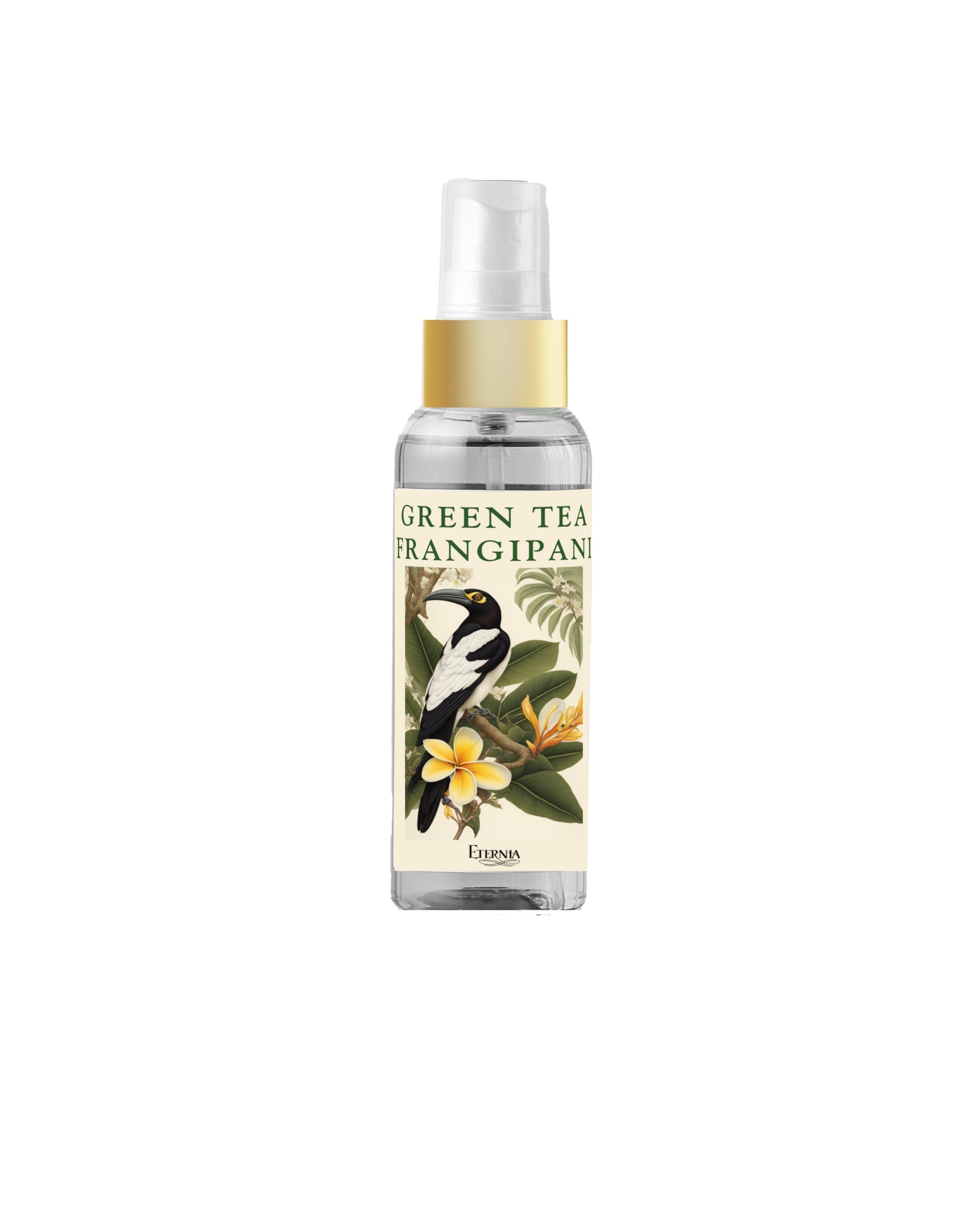 Eternia® Green Tea Frangipani – Exotic Floral Tea Mist | Tropical, Creamy & Light