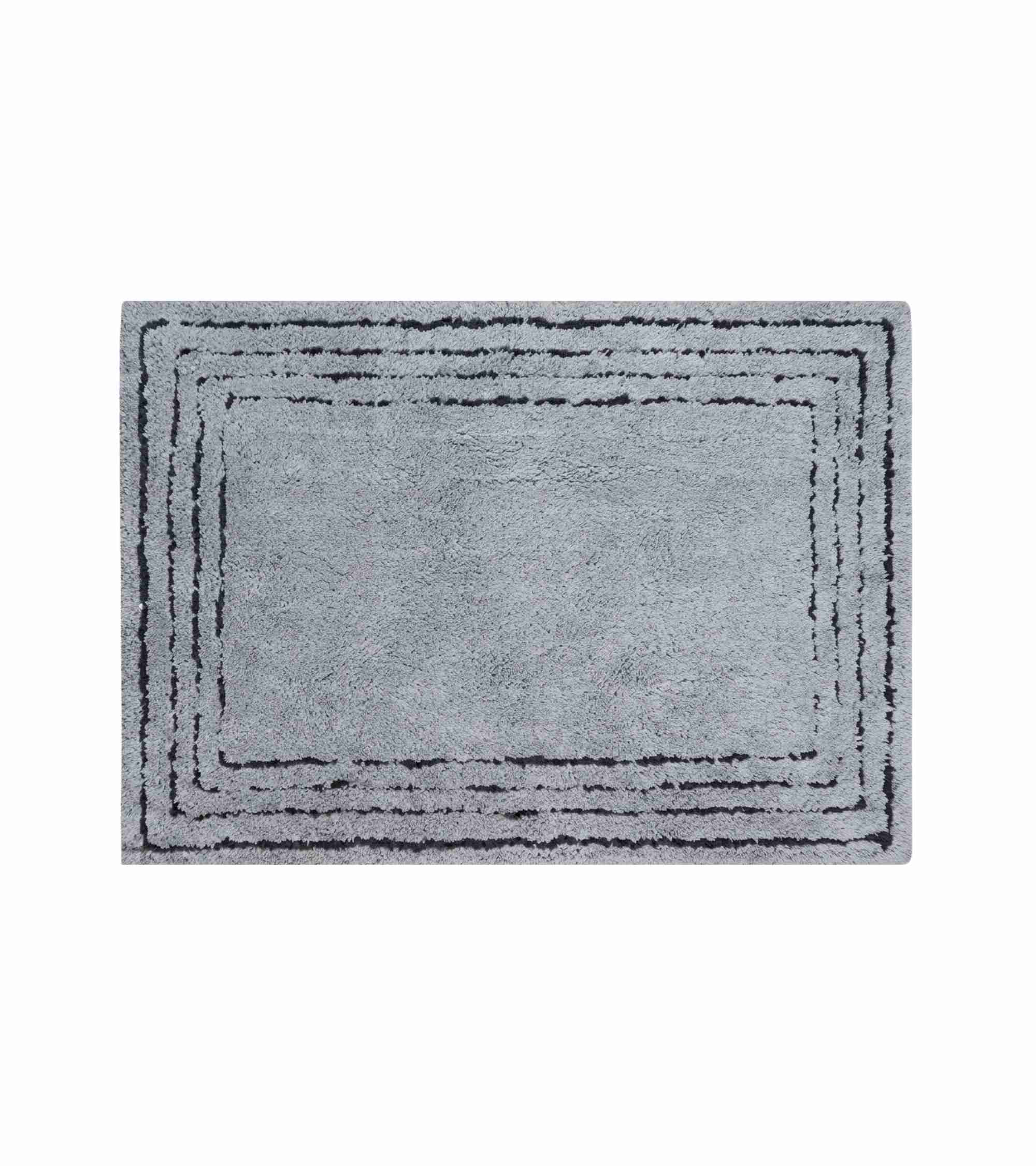 Premsons® Anti-Skid Bath Mat Line Frame | Super Soft, Water Absorbent, Quick Dry Bathroom Floor Mat for Shower & Home Use