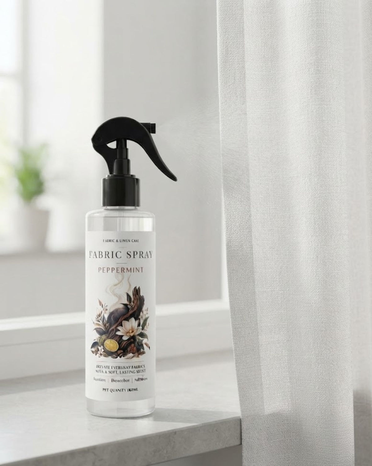 Premsons® Peppermint Fabric Freshener – Crisp Fragrance Spray for Clothes & Linen