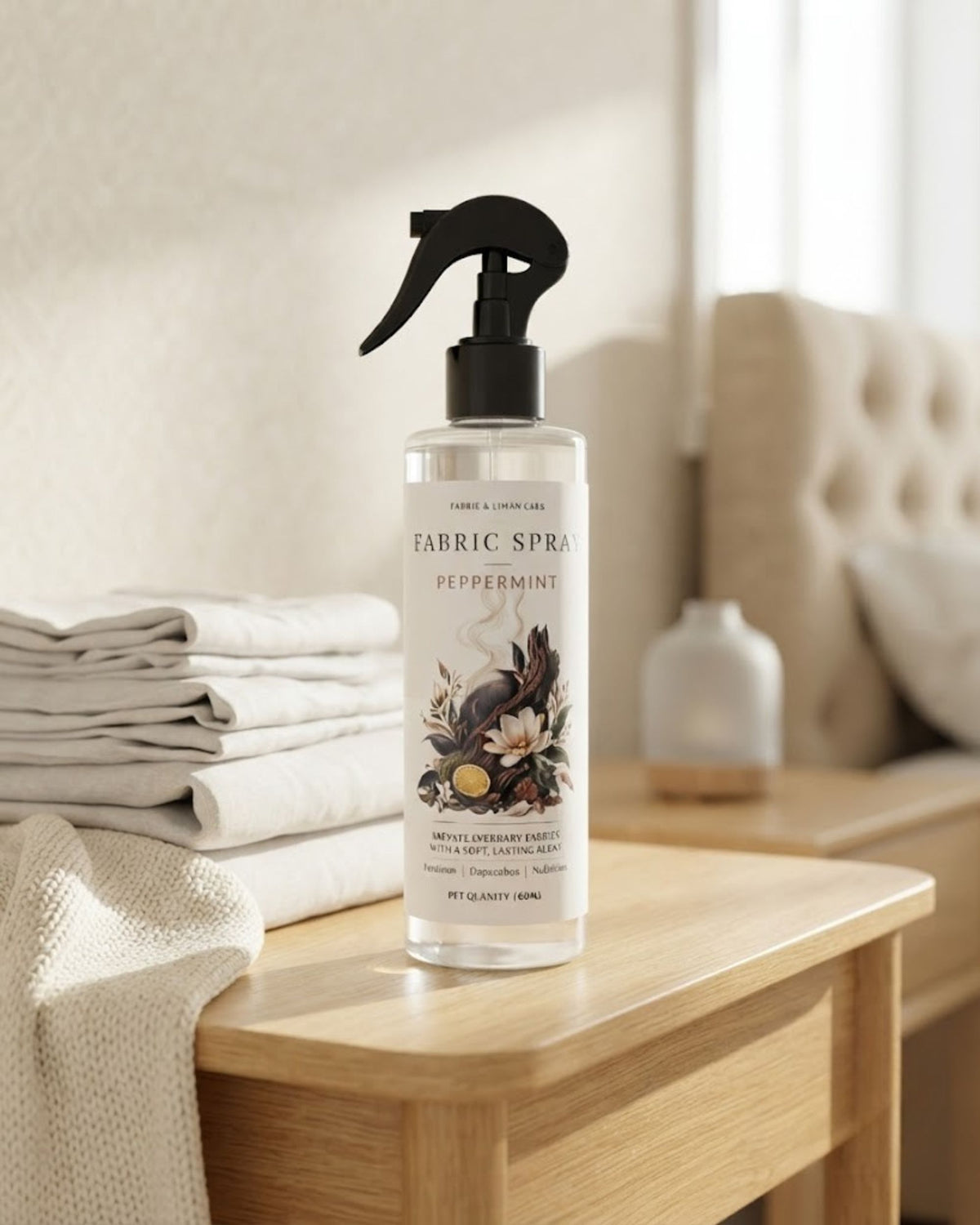 Premsons® Peppermint Fabric Freshener – Crisp Fragrance Spray for Clothes & Linen