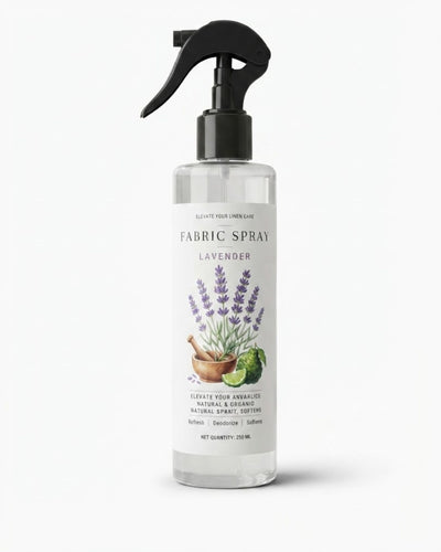 Premsons® Lavender Fabric Perfume Spray – Premium Freshener for Clothes & Household Fabrics.