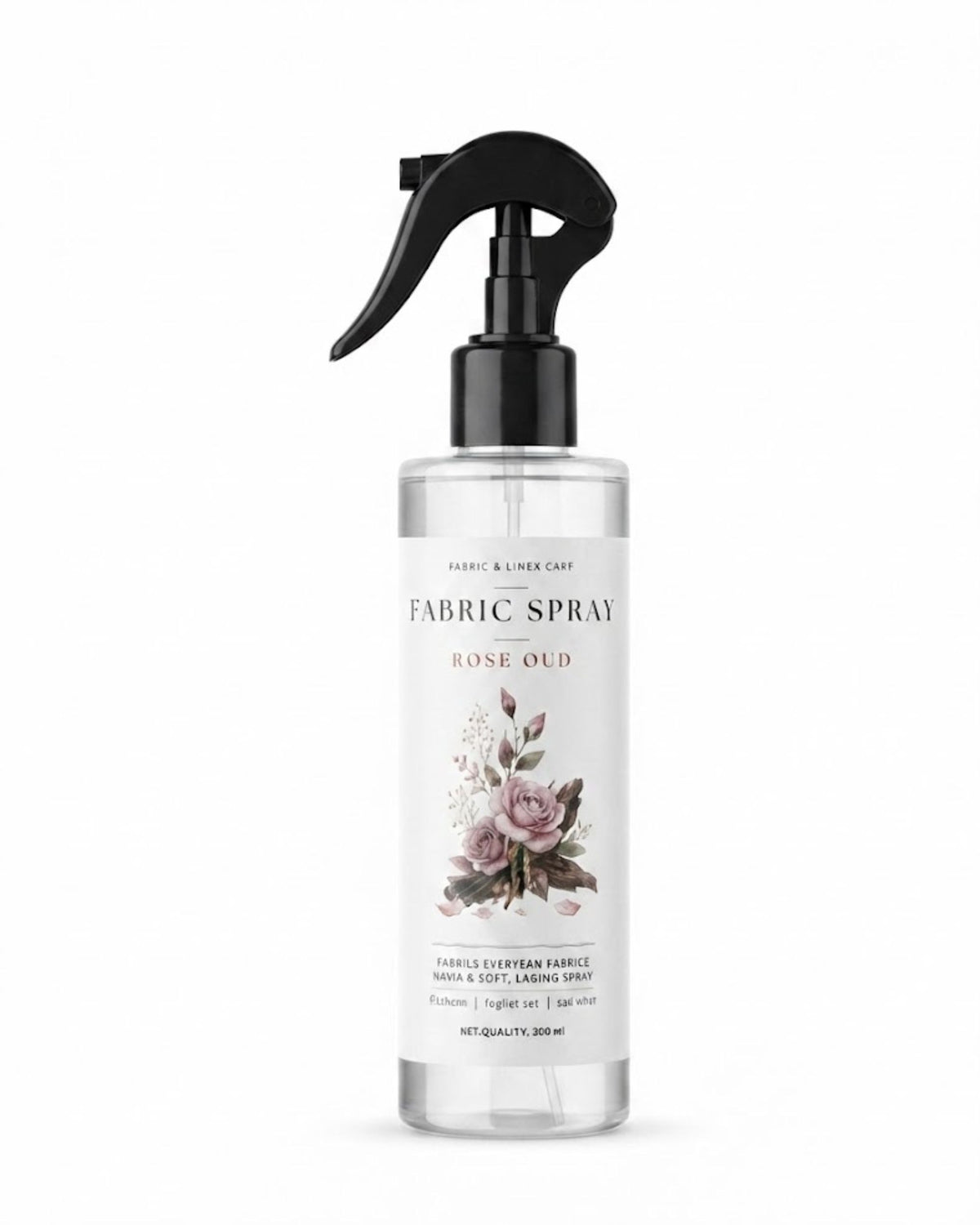Premsons® Rose Oud Fabric Freshener – Elegant Fragrance Spray for Curtains, Bedding & Linen.