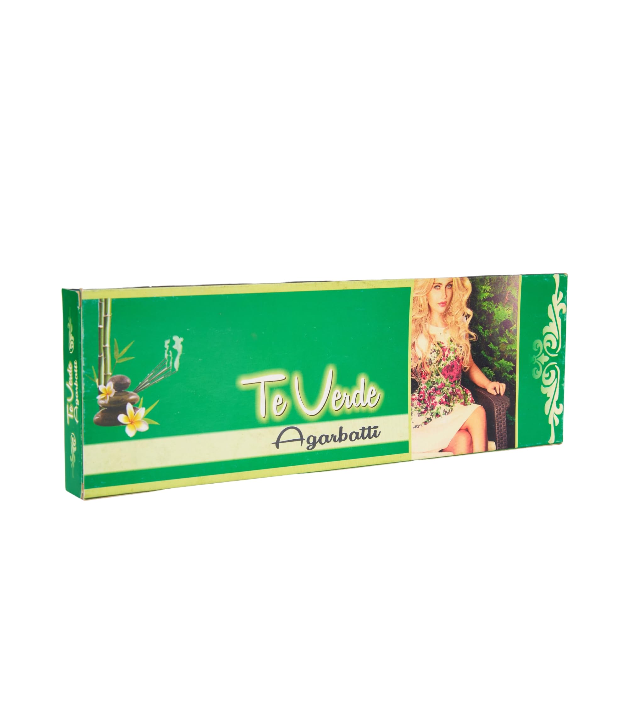 Eternia® Te Verde Scent of Burning Incense Sticks Different Fragrances for Aromatic Environment - Agarbatti - (Pack of - 3)