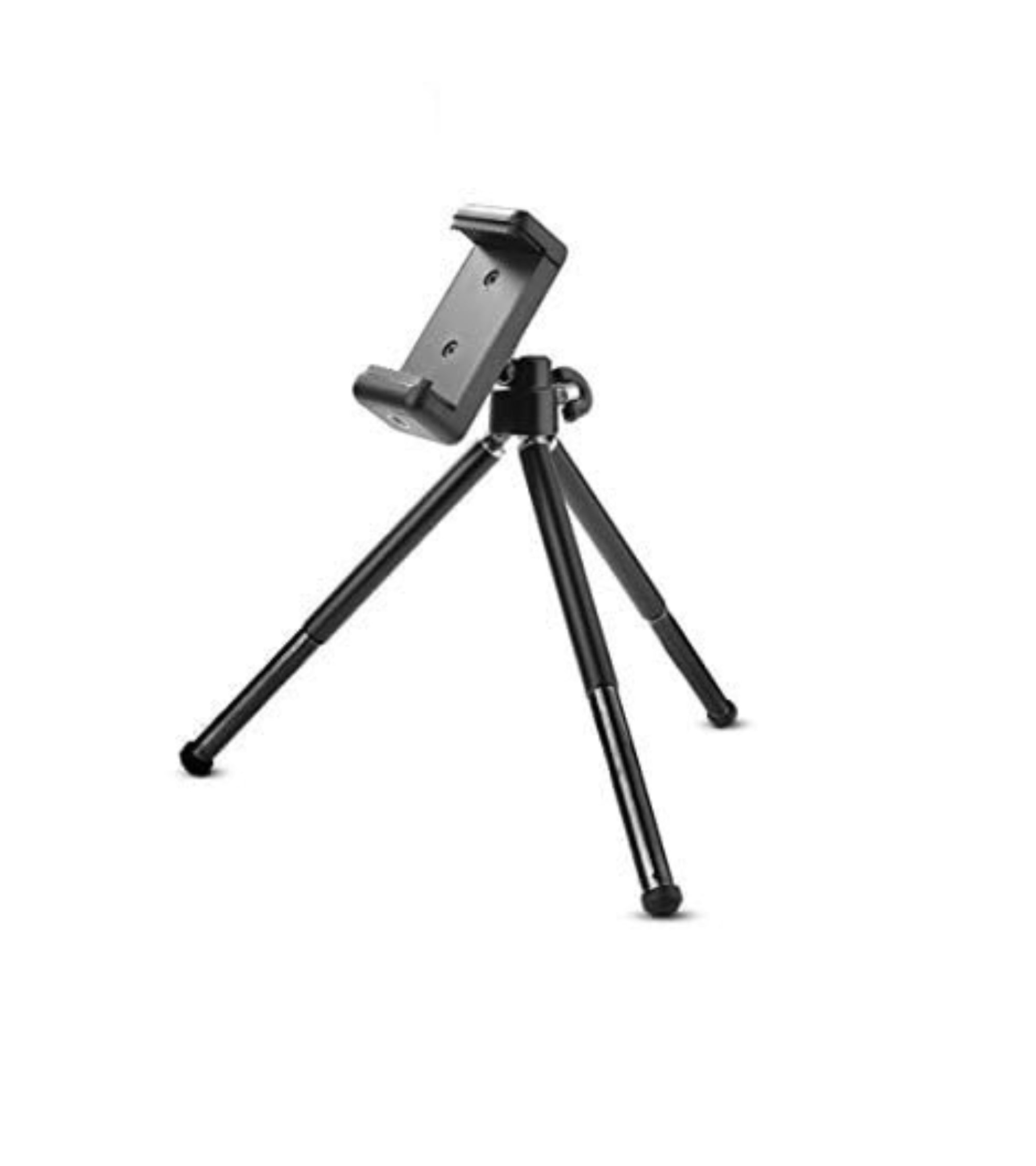 Premsons® Mini Tripod Mount with Phone Holder Clip Desktop Self for Mobile Phones and Digital Camera