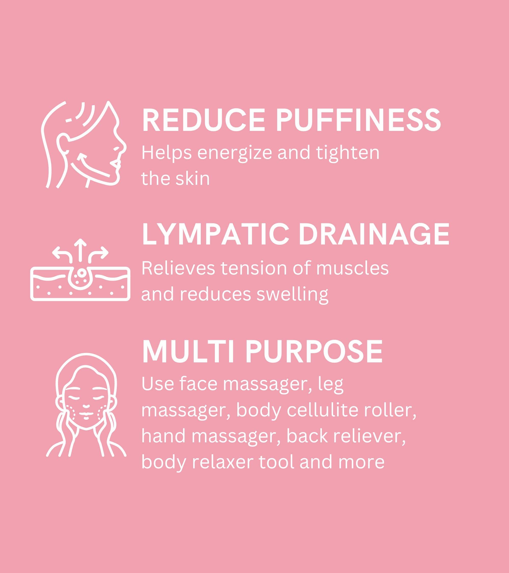 Premsons® Health Care Cell Massager for Leg, Thigh, Arms & Body – Handheld Roller Tool for Muscle Relaxation, Pain Relief & Improved Blood Circulation