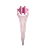 Premsons® Mini Portable Roller Massager | Handheld Body Relaxation Tool for Pain Relief & Stress Relief (Pink & White)