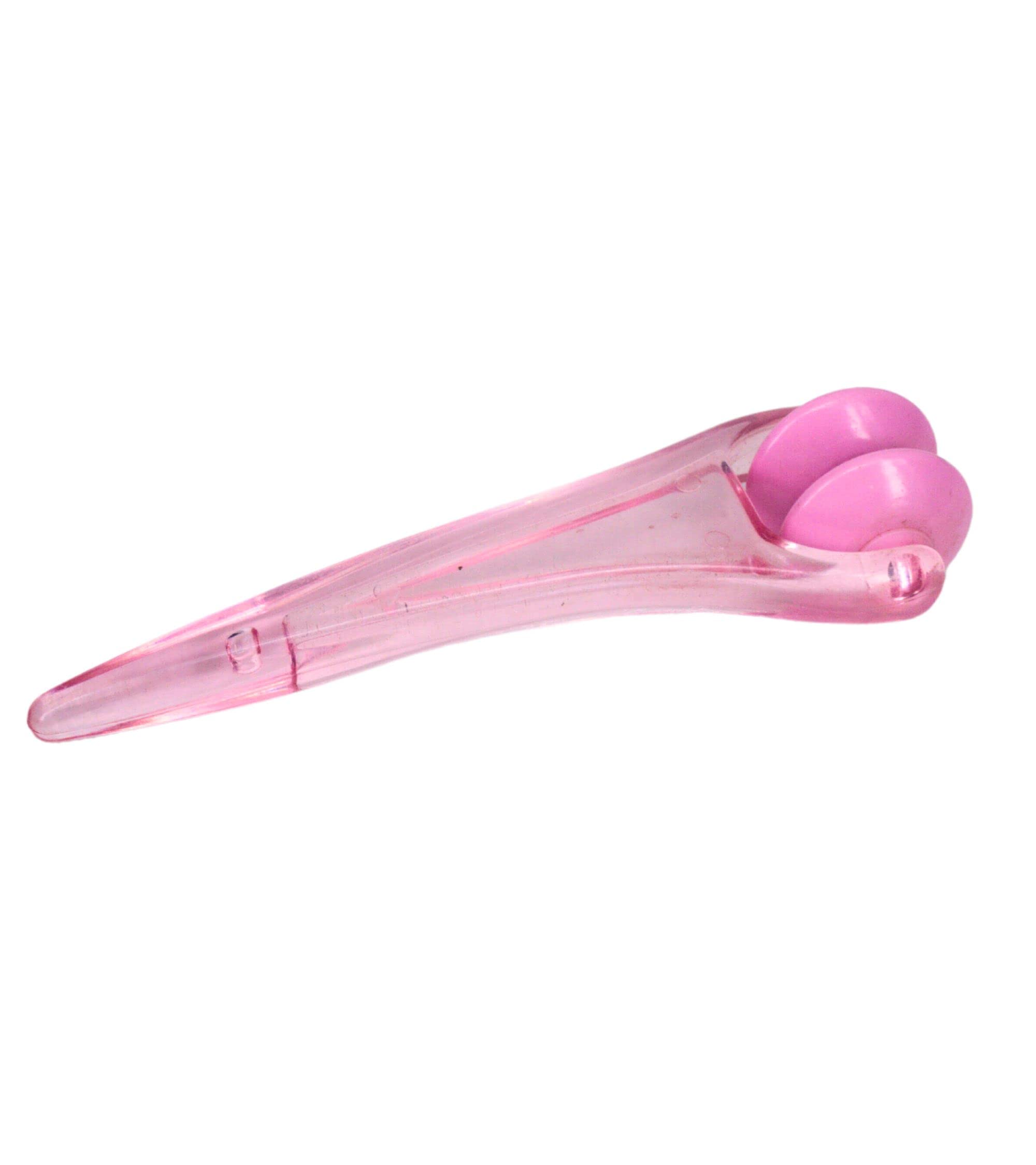 Premsons® Mini Portable Roller Massager | Handheld Body Relaxation Tool for Pain Relief & Stress Relief (Pink & White)