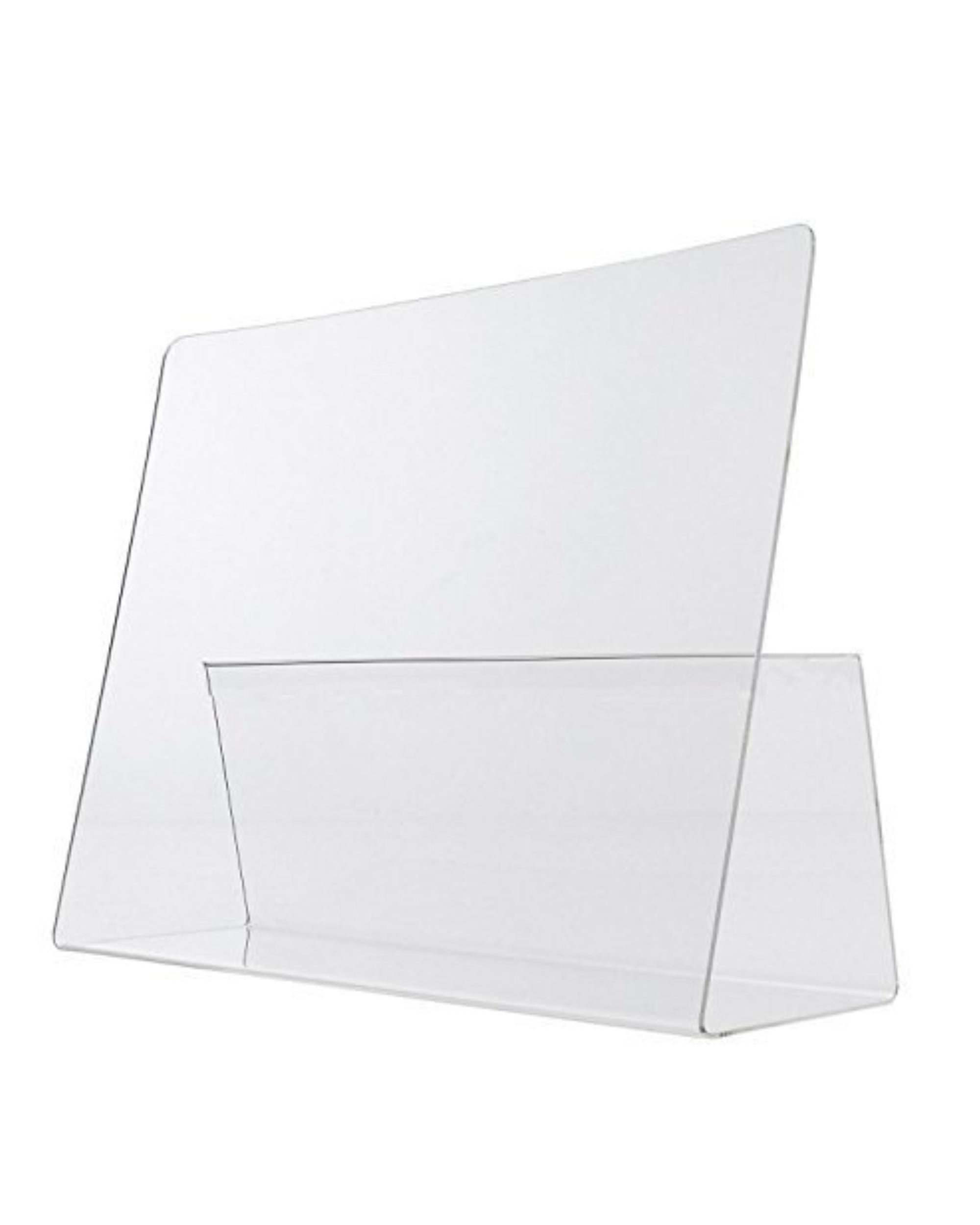 Premsons® Transparent Acrylic Cookbook Holder – Durable & Stylish Recipe Book Stand for Kitchen Counter, Reading, Tablets & iPads – Sleek Modern Design, Easy to Clean