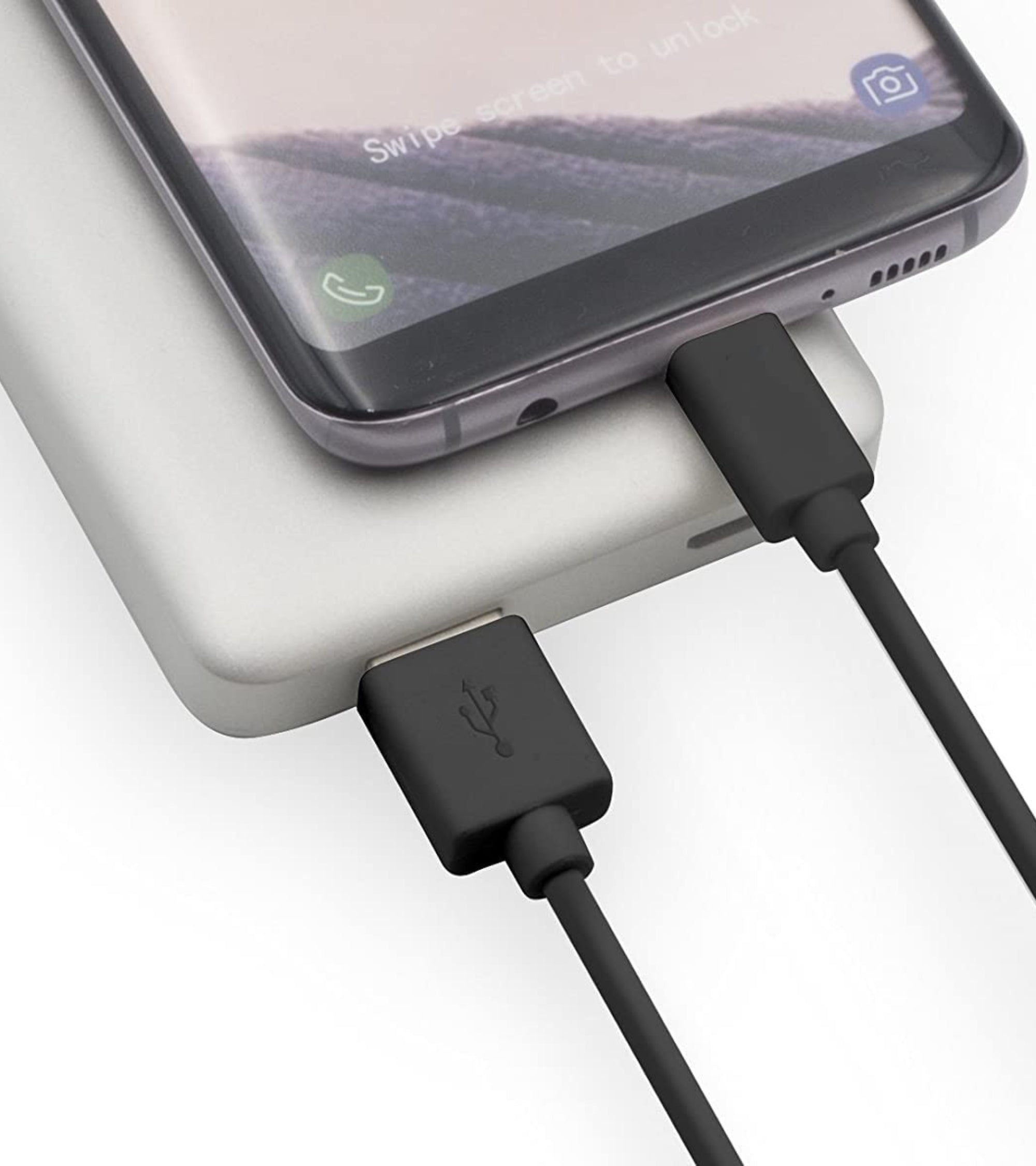 Premsons® Micro USB Data Charging Cable – Fast Charge & Sync Cable for Android Devices, Power Banks & More – Durable & Compact – Pack of 1 – Black