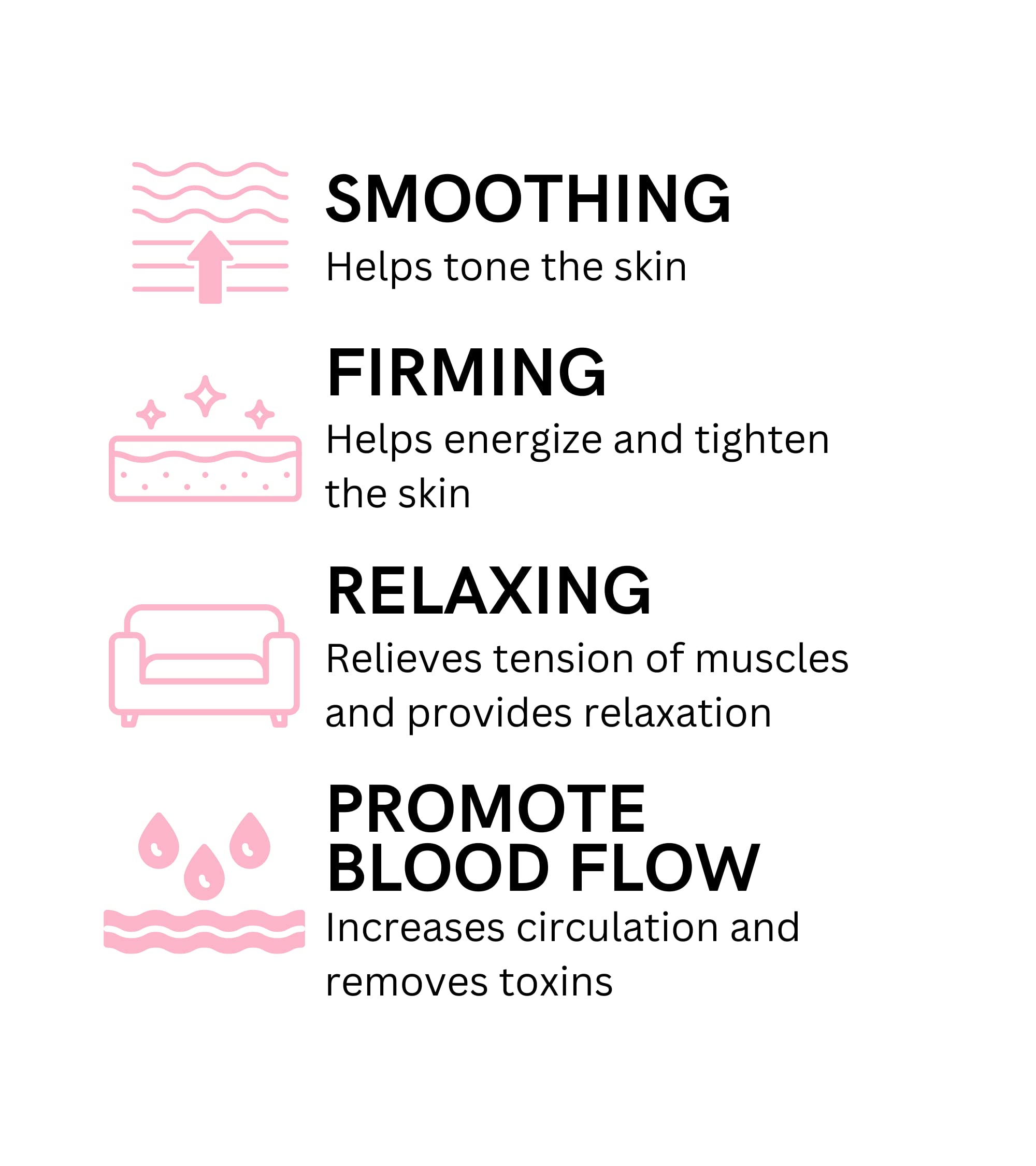 Premsons® Cell Roller Massager – Handheld Anti-Cellulite Body Massager for Muscle Relaxation & Skin Toning – Pink & White
