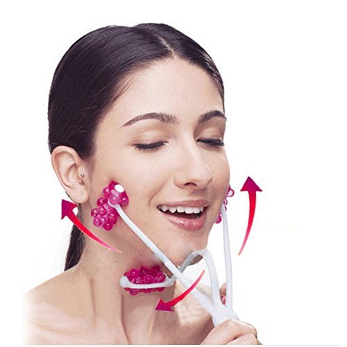 Premsons® 2-in-1 Facial Roller Massager – Slimming Face & Neck Beauty Tool for Chin Lift, Skin Firming & Relaxation
