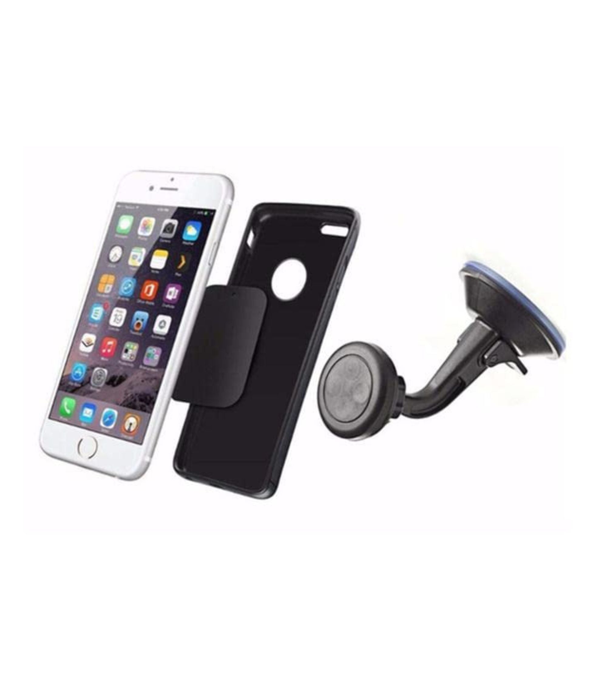 Premsons® Car Phone Holder - 360°Adjustable Mount for Car, Gym, Mirror, Shower & Smooth Surfaces - Compatiable for all Phones