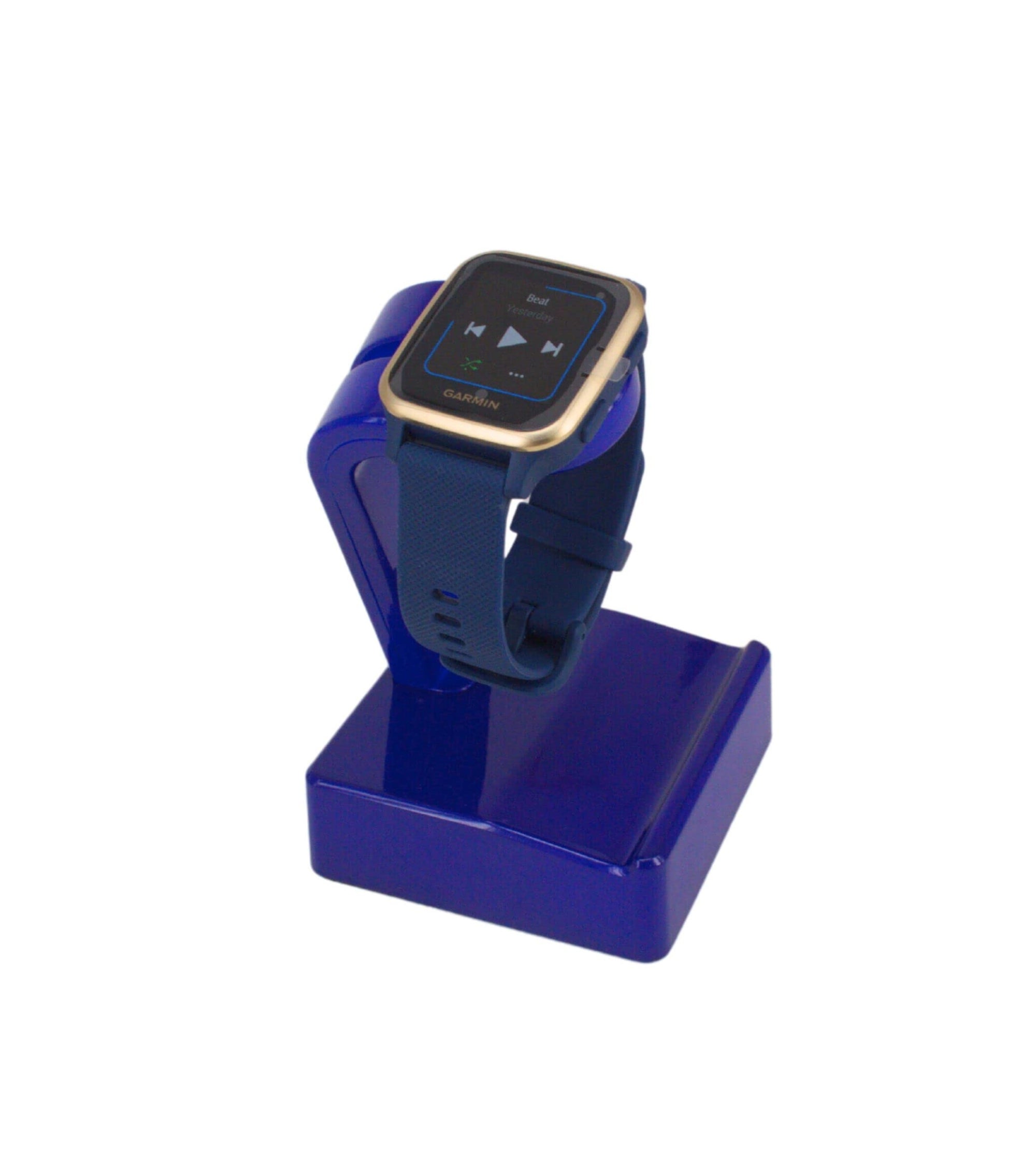 Premsons® Watch Stand for Smart Watches | Elegant & Durable Charging Dock | Compatible with Apple Watch Series & Other Smartwatches – Blue