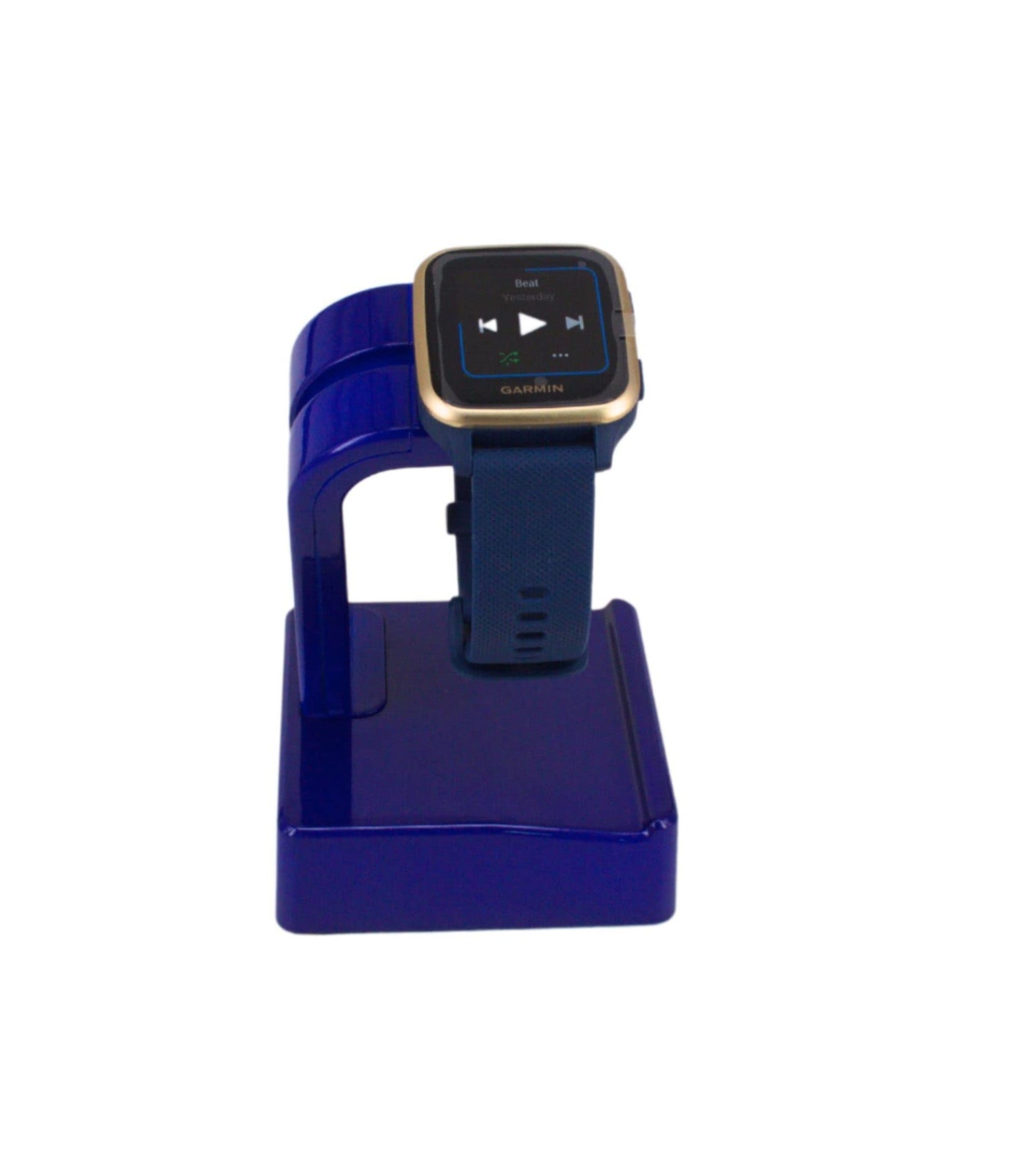 Premsons® Watch Stand for Smart Watches | Elegant & Durable Charging Dock | Compatible with Apple Watch Series & Other Smartwatches – Blue