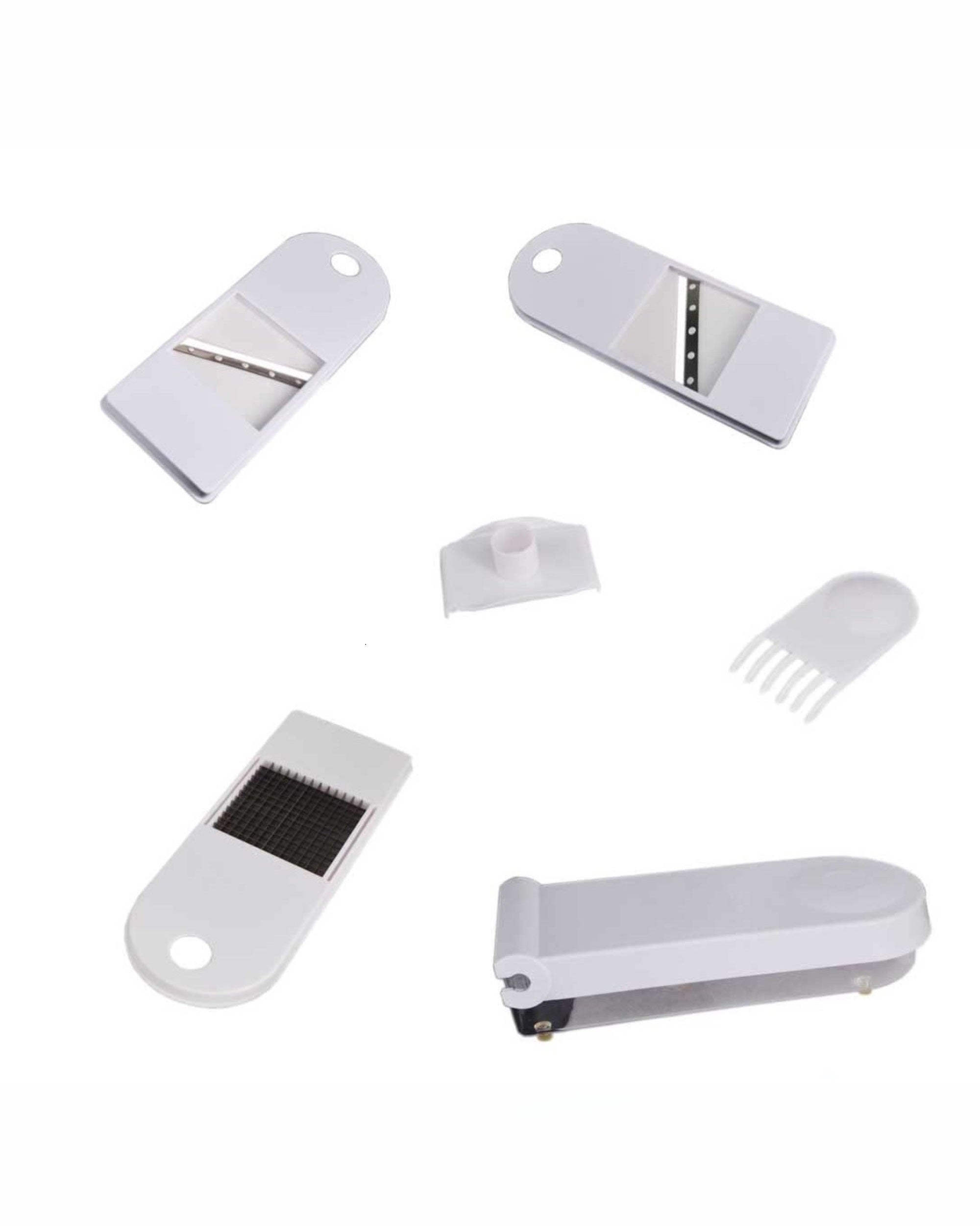 Premsons® Kitchen Pro Food Dicer Multi Chopper - Effortless Vegetable & Fruit Slicer - Versatile Kitchen Essential for Quick and Precise Chopping - White