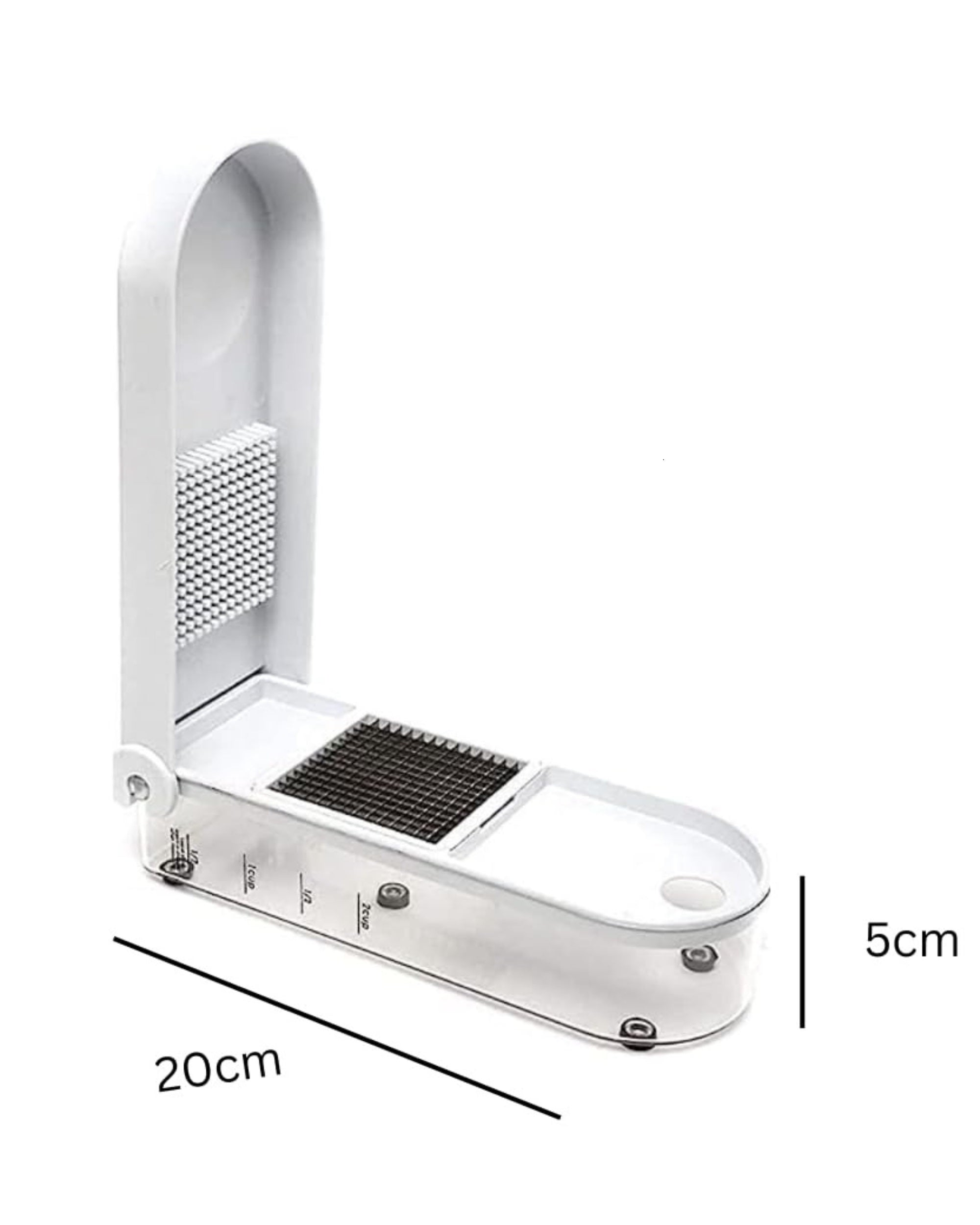 Premsons® Kitchen Pro Food Dicer Multi Chopper - Effortless Vegetable & Fruit Slicer - Versatile Kitchen Essential for Quick and Precise Chopping - White