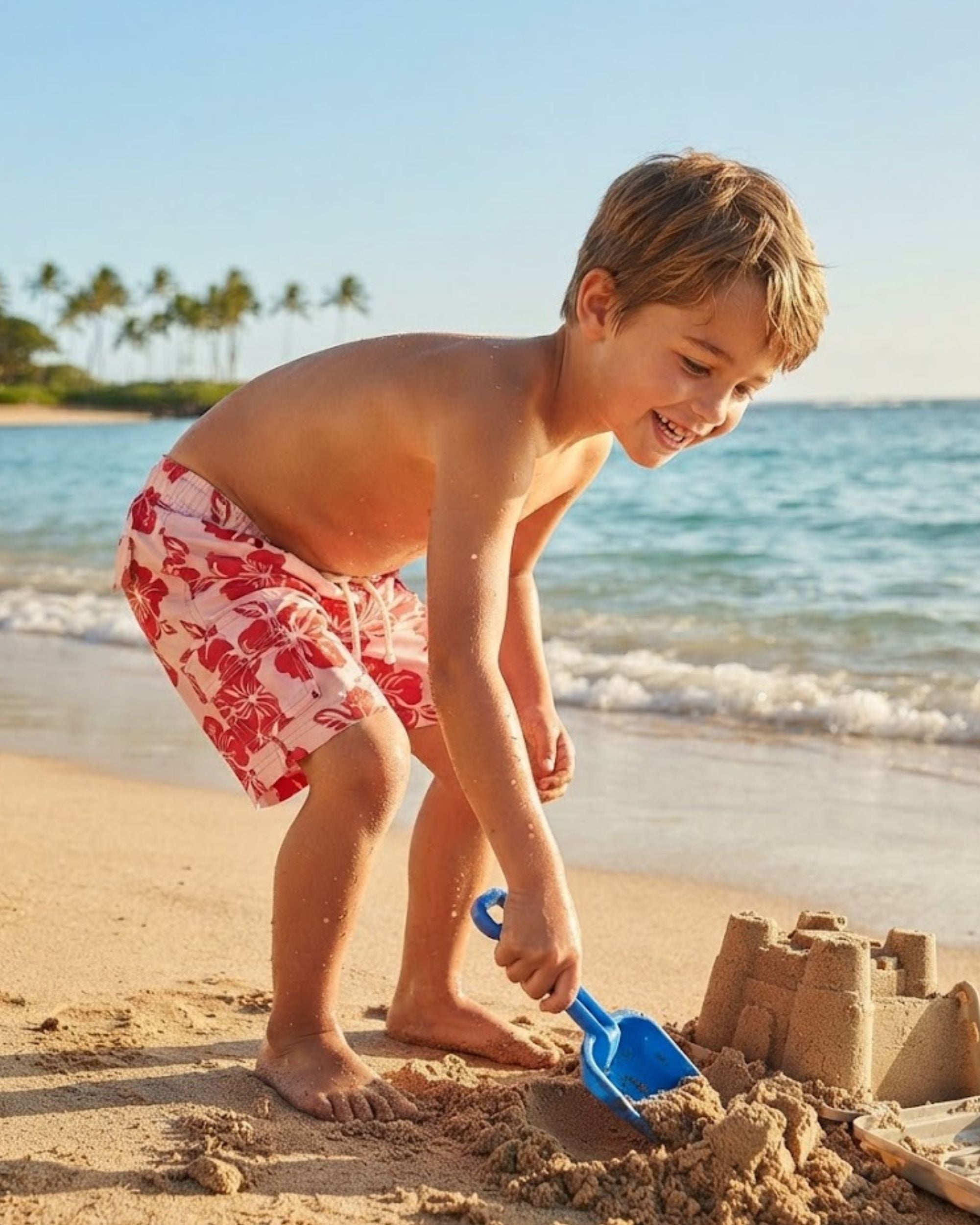 Premsons® Swim Shorts for Kids Boys | Comfortable Quick-Dry Swimming Trunks for Beach & Pool