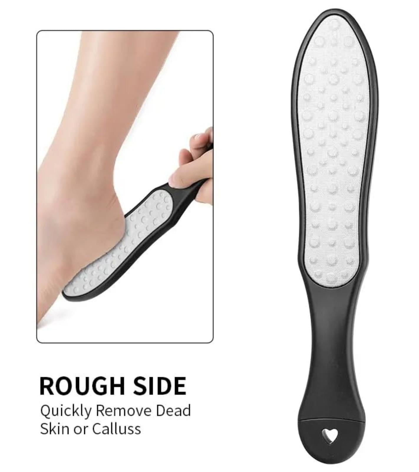 Foot File – Double-Sided Pedicure Rasp for Callus & Hard Skin Removal | Medical Grade Foot Scraper for Salon & Home Use