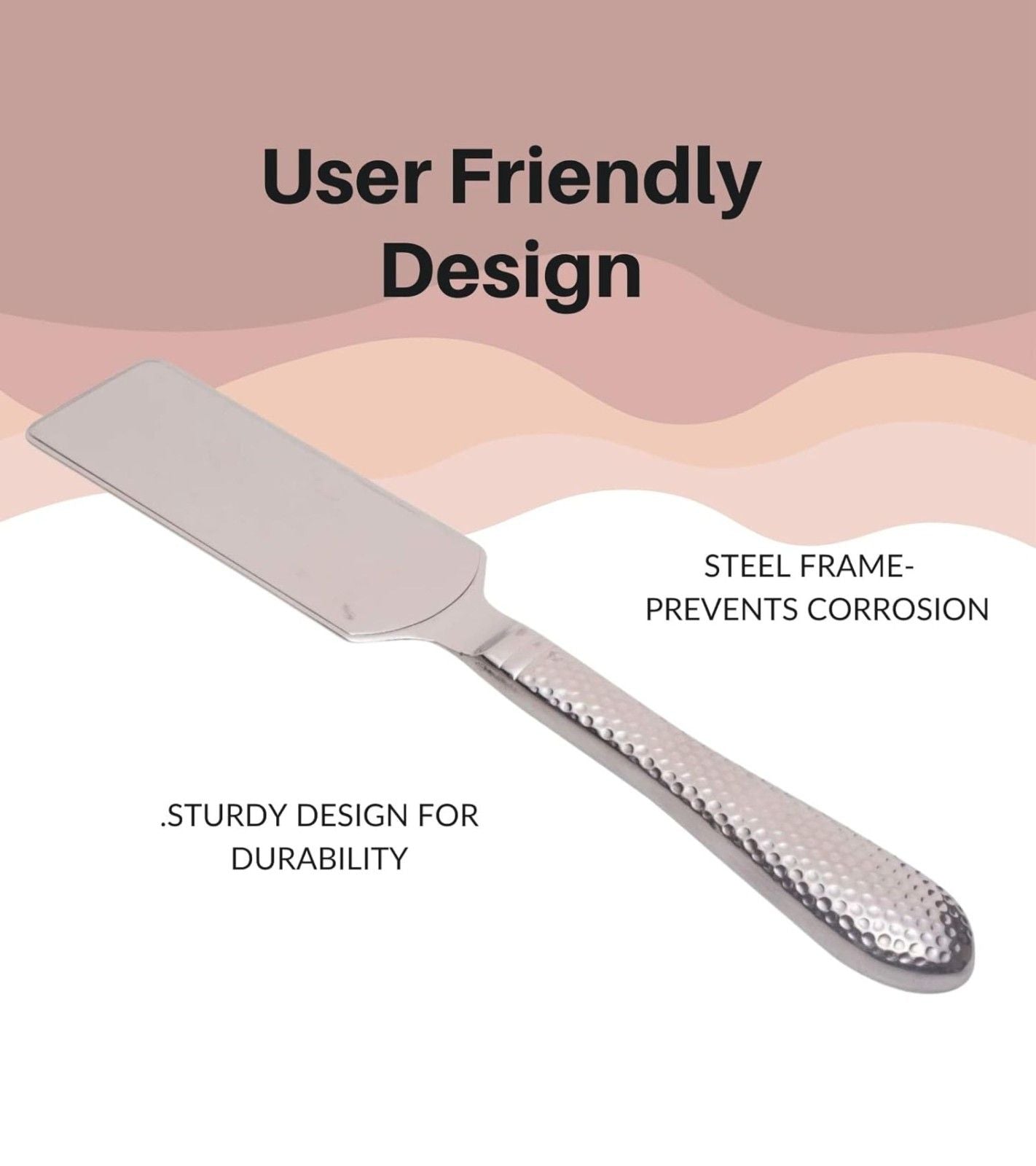 Professional Stainless Steel Laser Foot Scraper – Callus Remover & Hard Skin Filer for Men & Women, Pedicure Foot Scrubber Tool