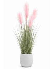 Premsons® Blush Pink  Feathers: Artificial Pampas Grass