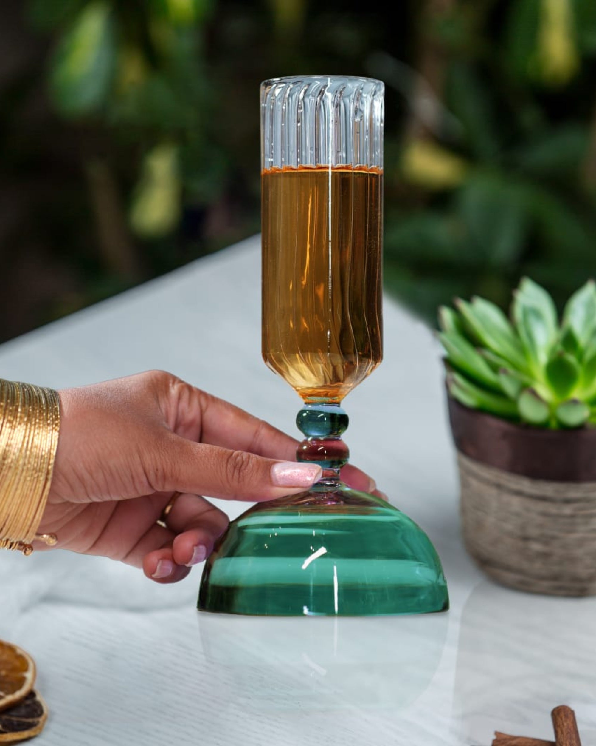 Parfait,Premsons®Yellow Dessert Wine Glass Cup (set of 3) – Ice Cream & Sweet Treat Glass