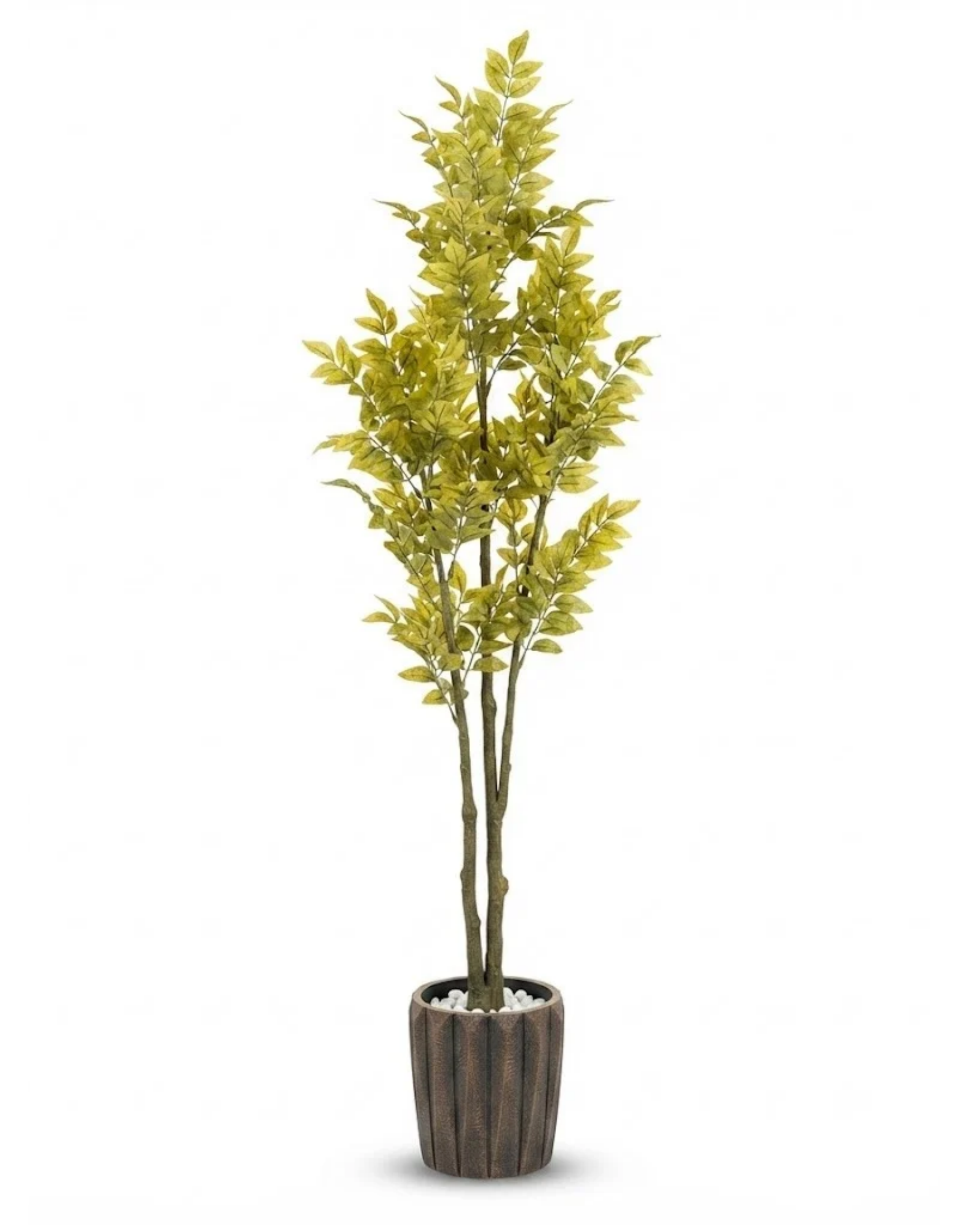 Premsons® Tall Artificial Foliage Plant with Premium Decorative Planter