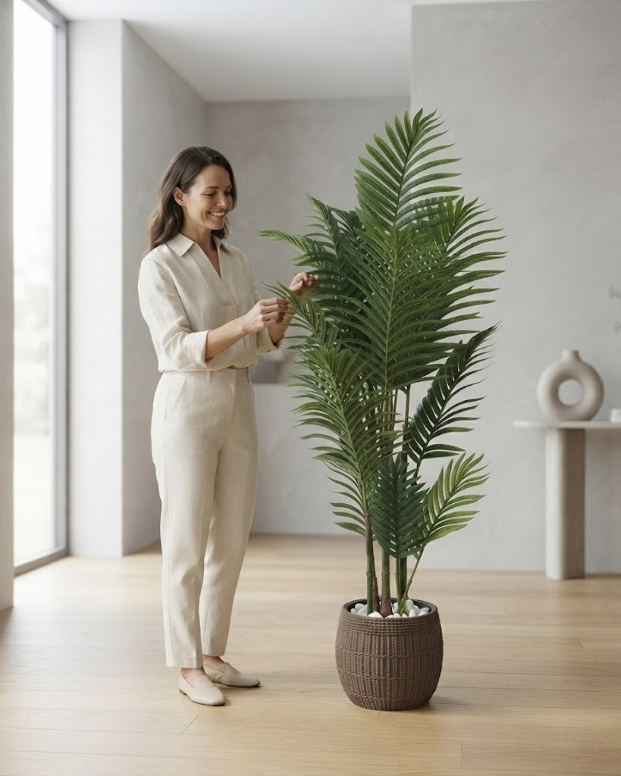 Premsons® Premium Tall Artificial Indoor Plant in Designer Pot