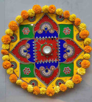 Premsons® Rangoli Kit – Multicolour Reusable Festive Floor Décor