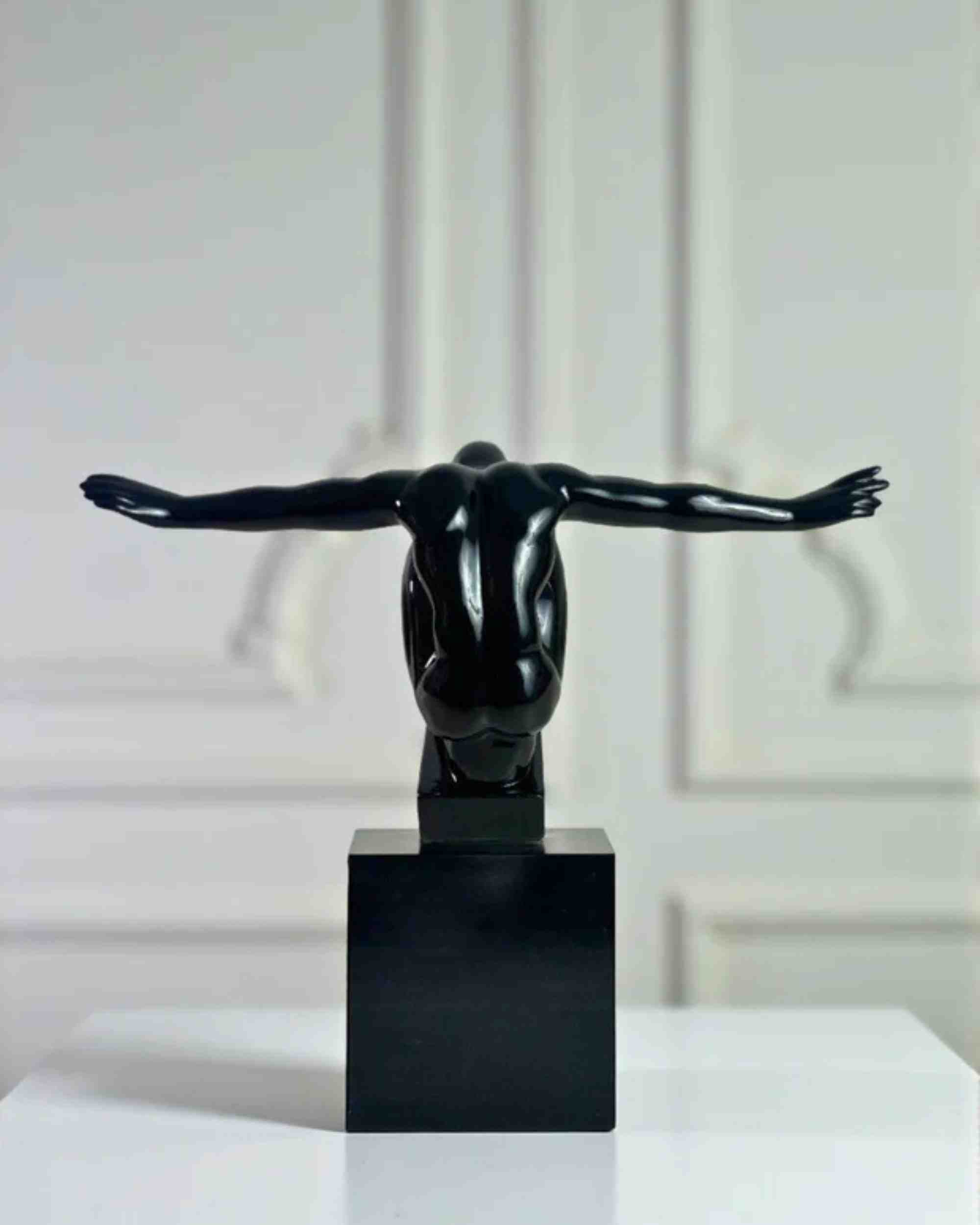 Premsons® Freedom Form Abstract Man Sculpture – Resin Art Figurine