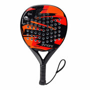 Premsons® PR8100 Full Carbon Padel Racket – Lightweight Power & Control Paddle with EVA Memory Core, Easy Swing Design - Red