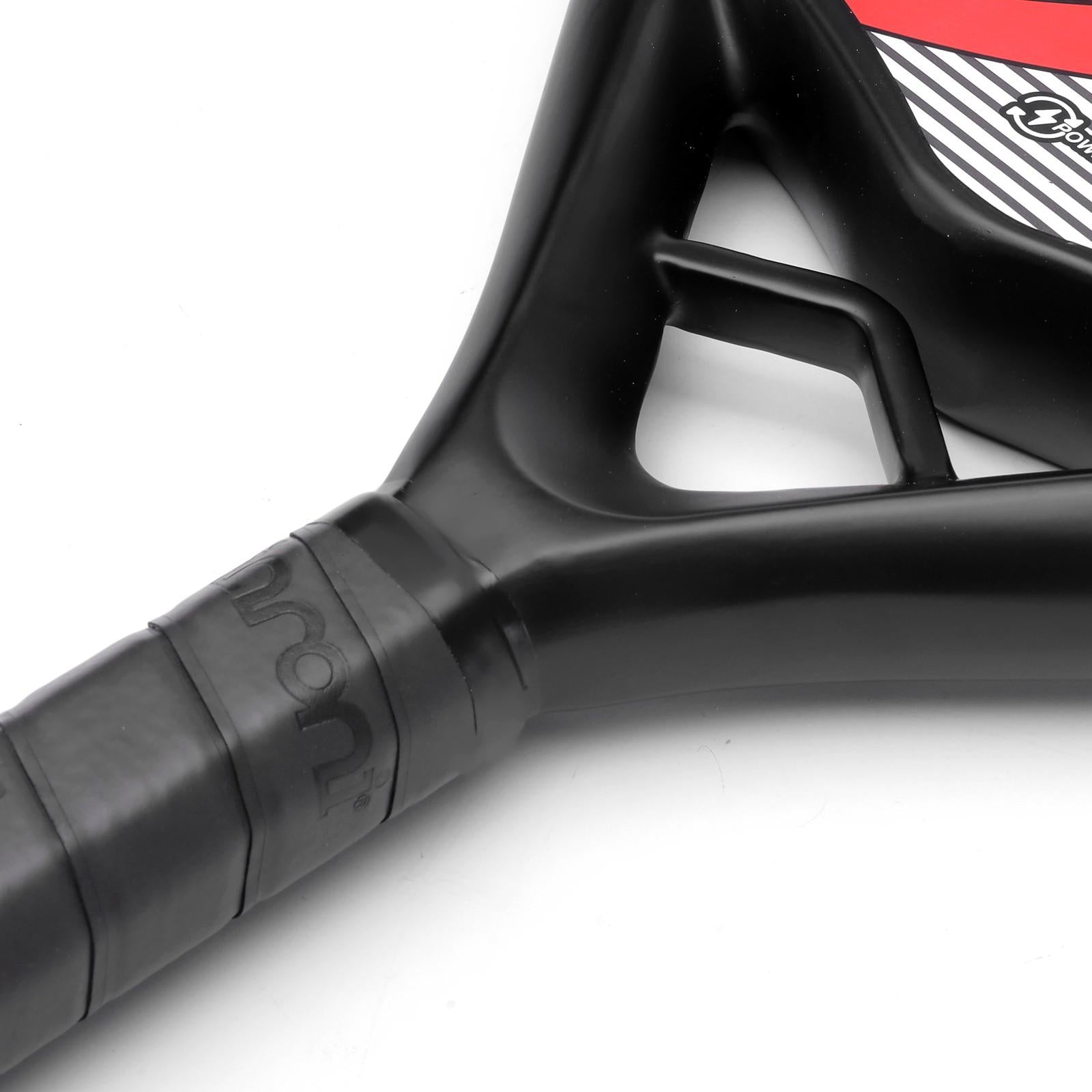 Premsons® PR8300 Full Carbon Padel Racket – Professional Control & Power Paddle with EVA Core - Red