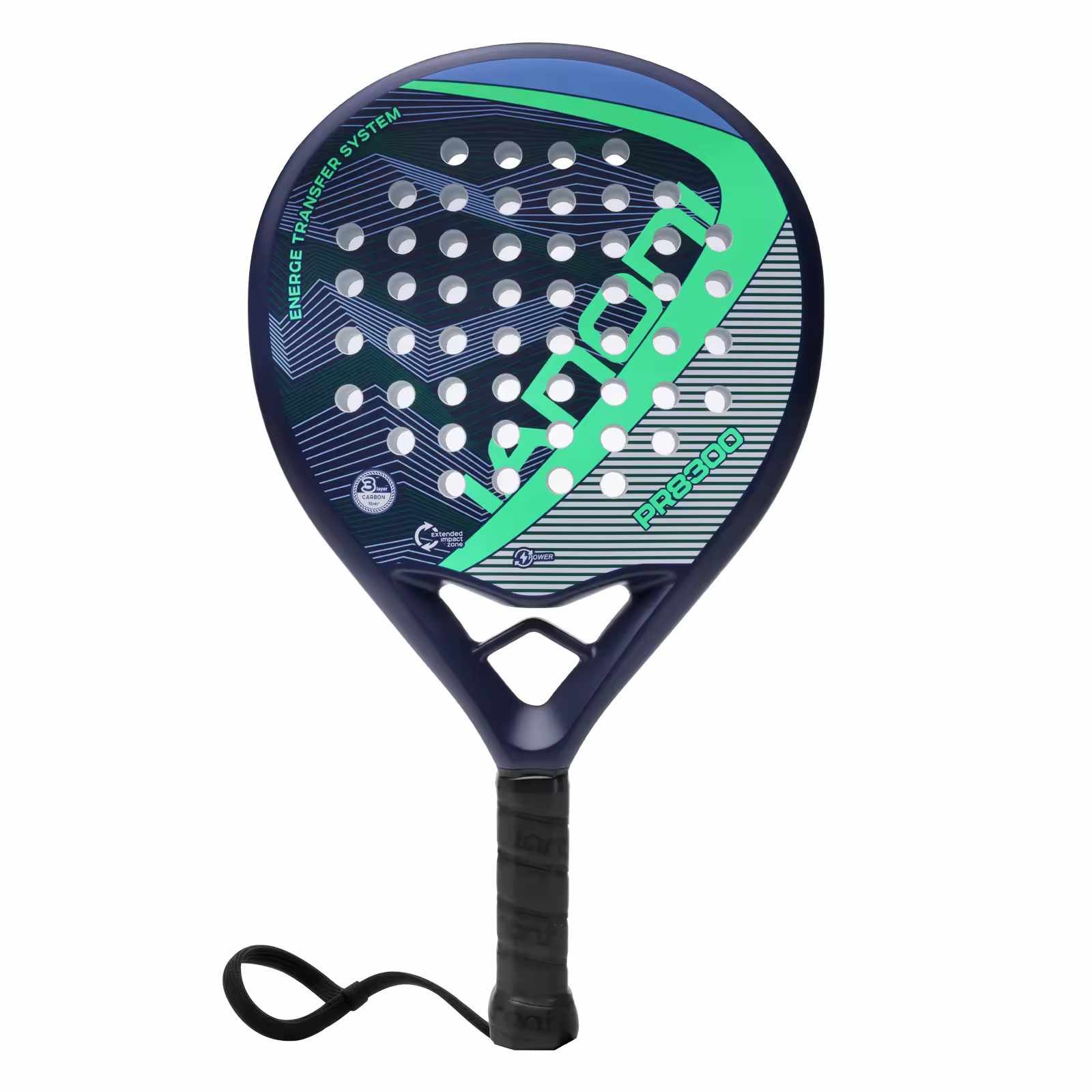 Premsons® PR8300 Full Carbon Padel Racket – Professional Control & Power Paddle with EVA Core - Blue