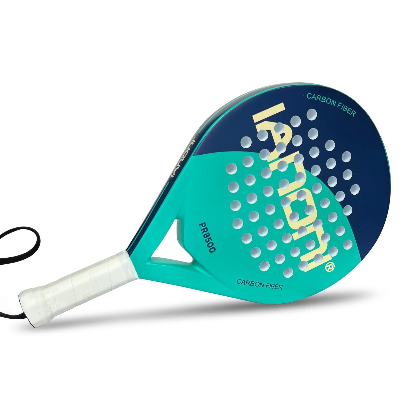 Premsons® PR8500 Full Carbon Padel Racket – Precision Control Paddle with Carbon Fiber Face & EVA Core