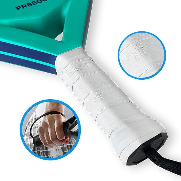 Premsons® PR8500 Full Carbon Padel Racket – Precision Control Paddle with Carbon Fiber Face & EVA Core