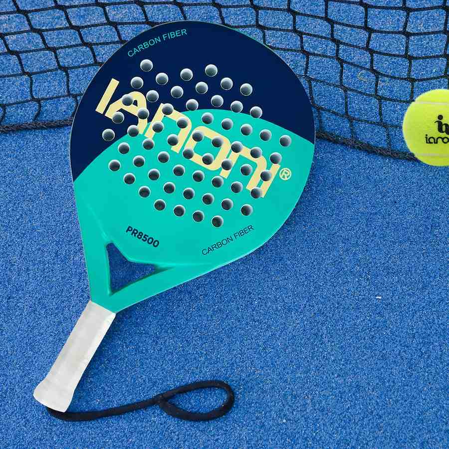 Premsons® PR8500 Full Carbon Padel Racket – Precision Control Paddle with Carbon Fiber Face & EVA Core