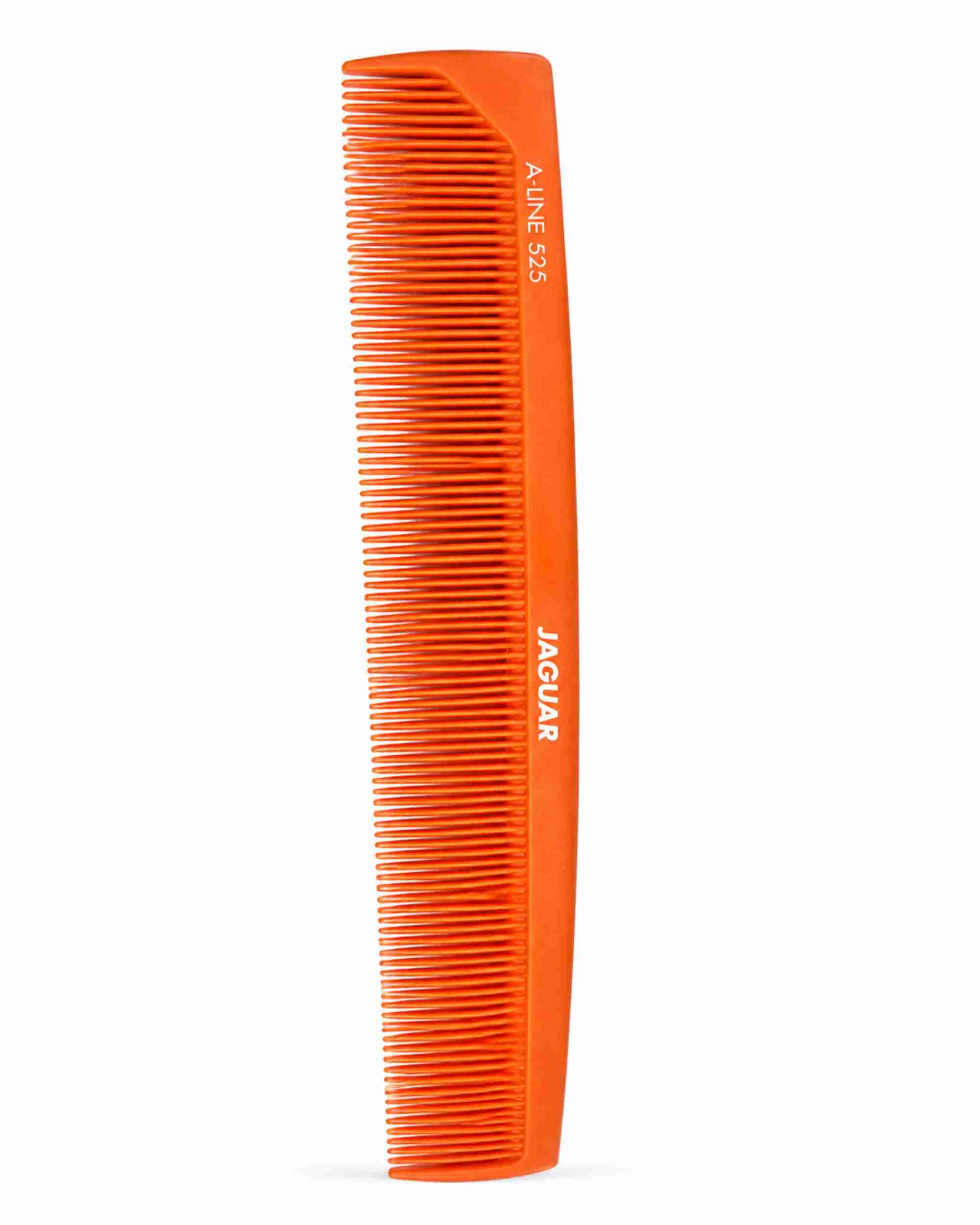 Premsons® Lightweight Fine Tooth Comb - Jaguar A-Line 525 Orange